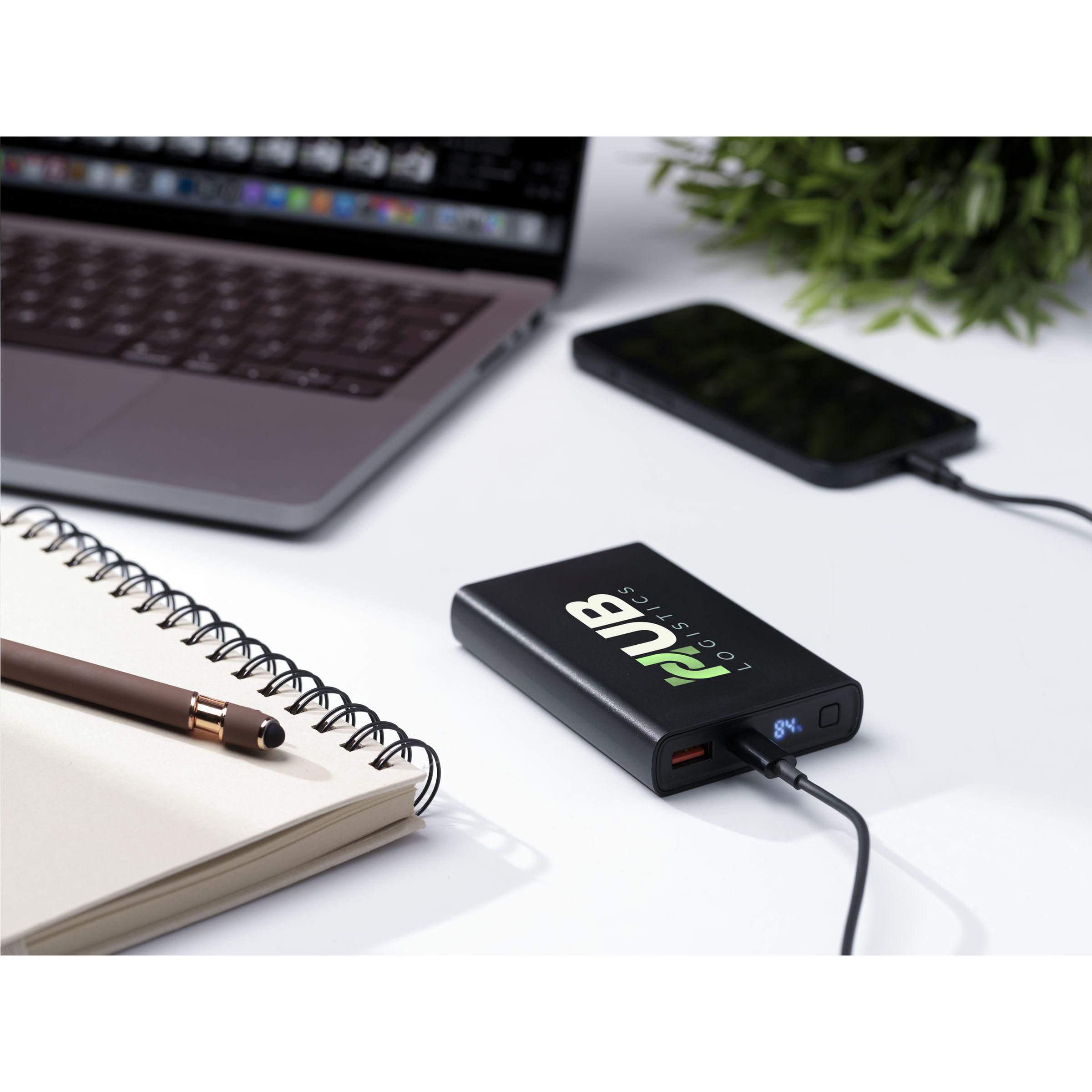 Vue 10 de Powerbank RCS Recycled ABS 10000 batterie externe