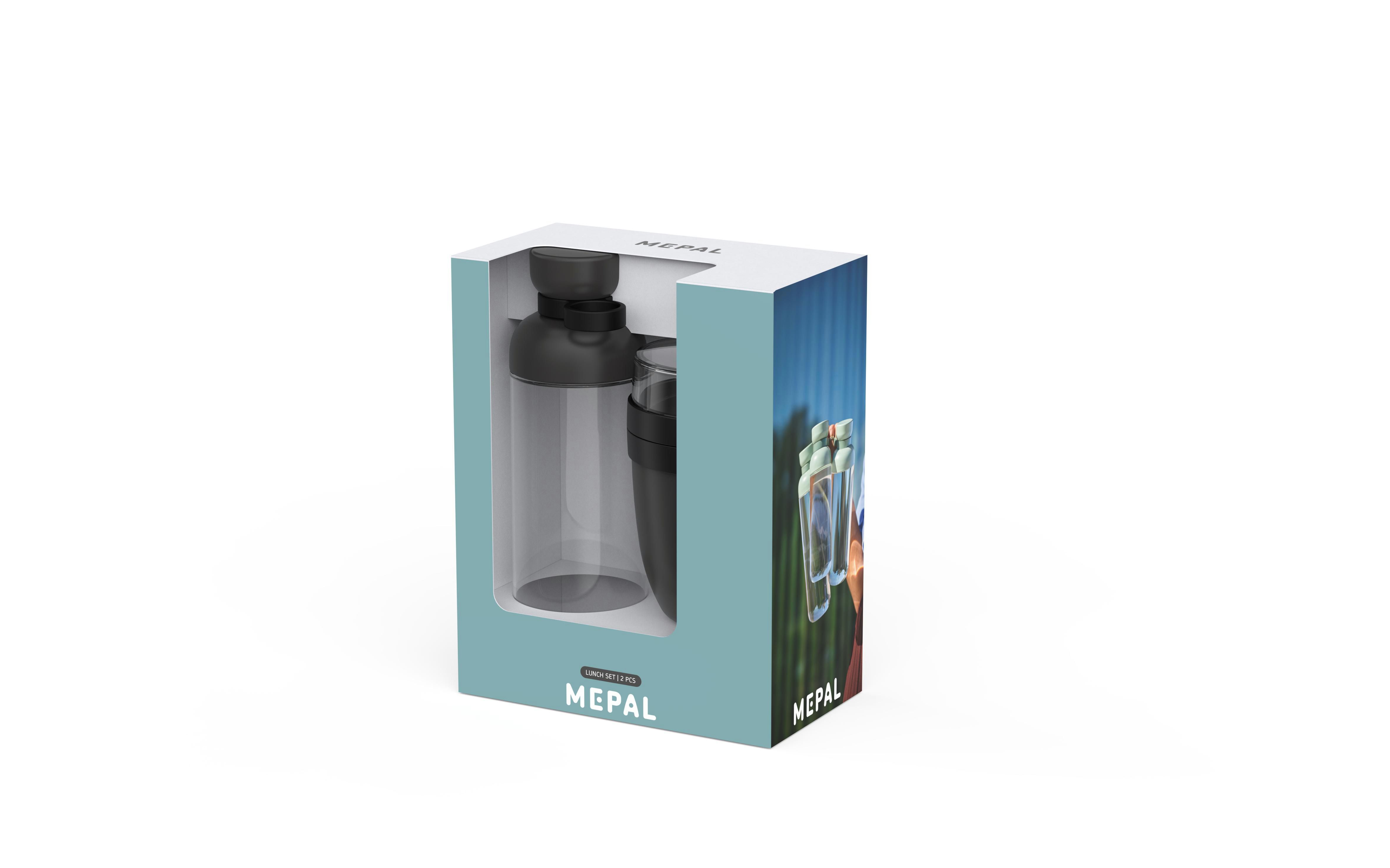 Vue 2 de Mepal Lunchset - Lunchpot Vita & Water Bottle Vita
