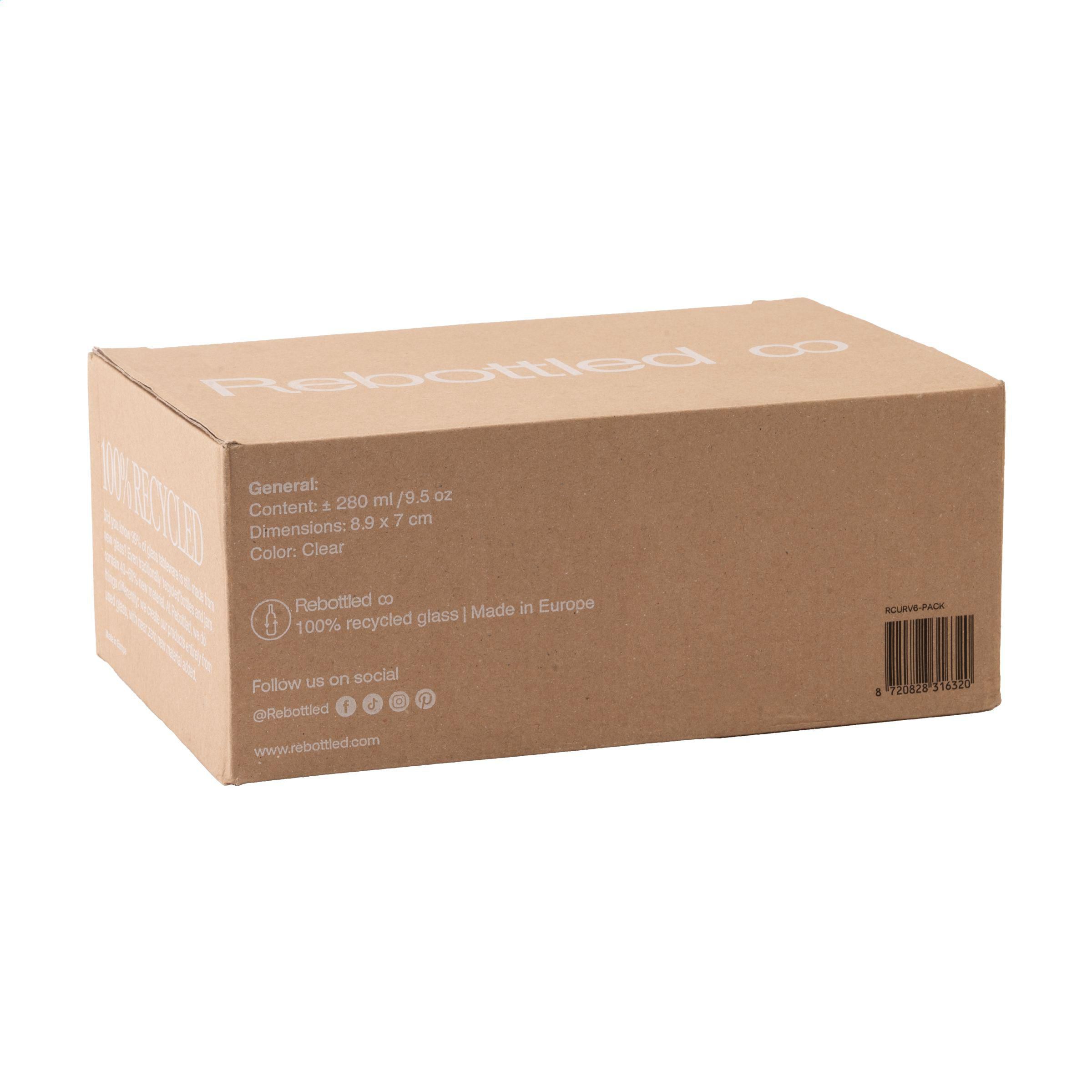 Vue 4 de Rebottled® Curve 100% recycled