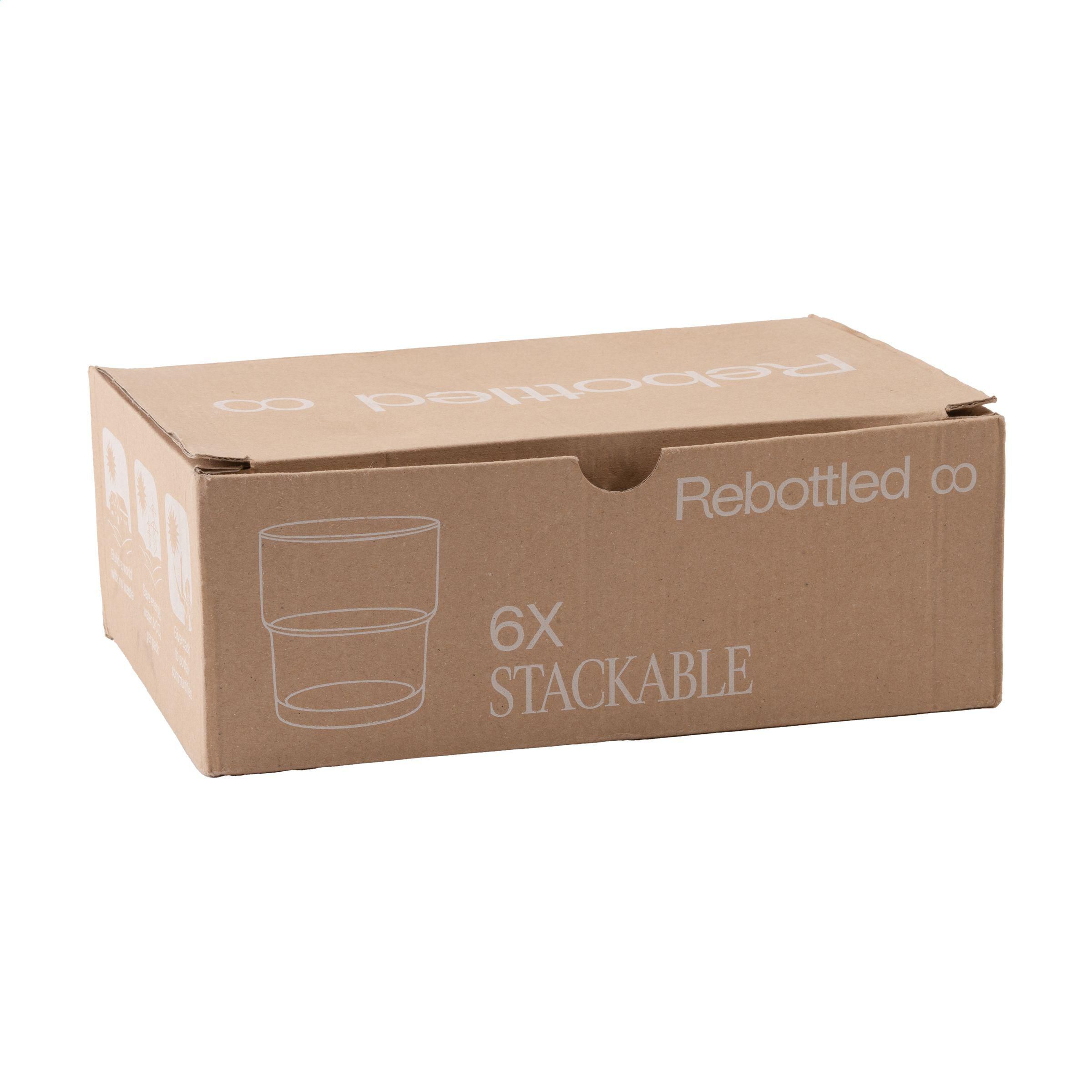 Vue 4 de Rebottled® Stackable 100% recycled