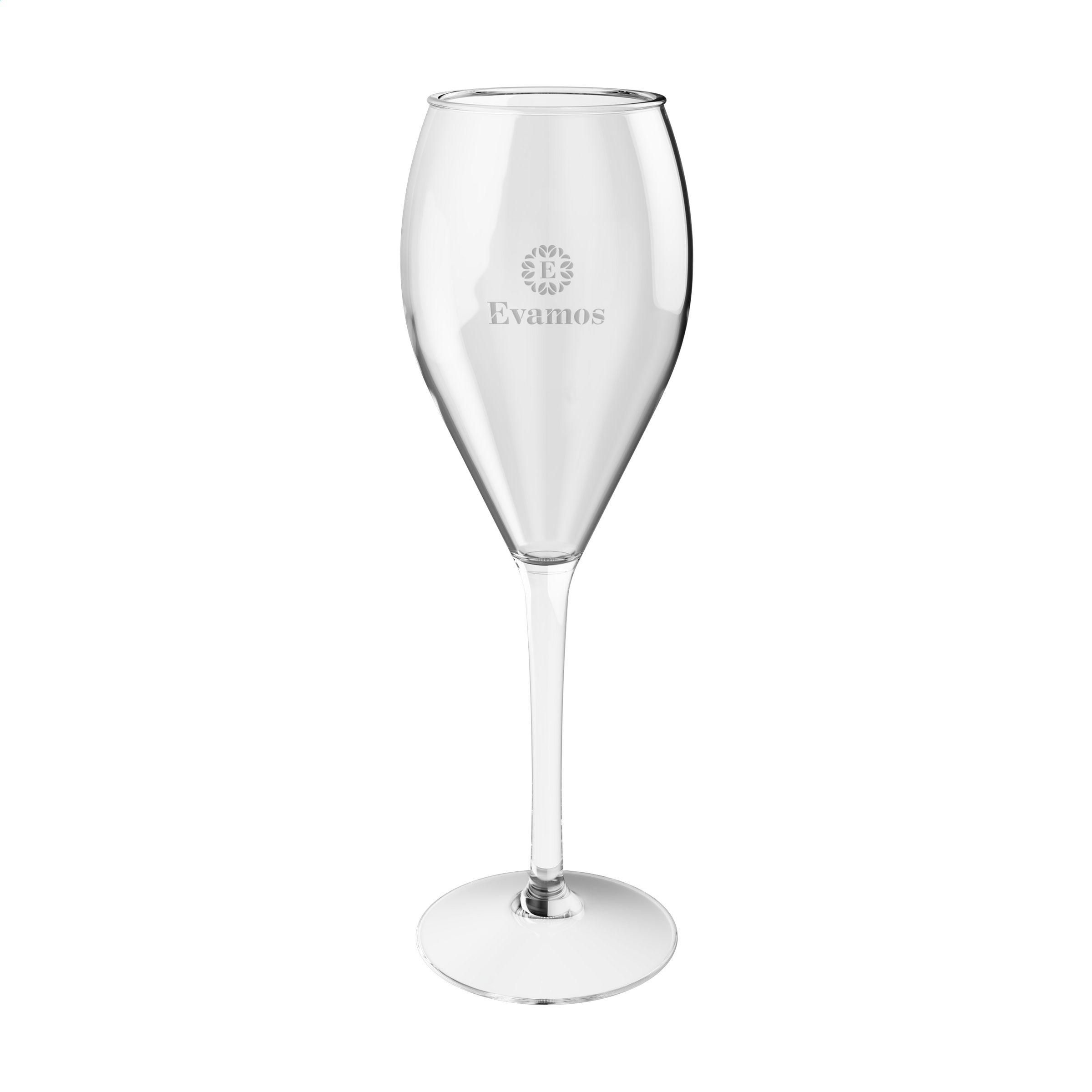 Vue 2 de HappyGlass Miss Muse Champagne Glass Tritan 240 ml