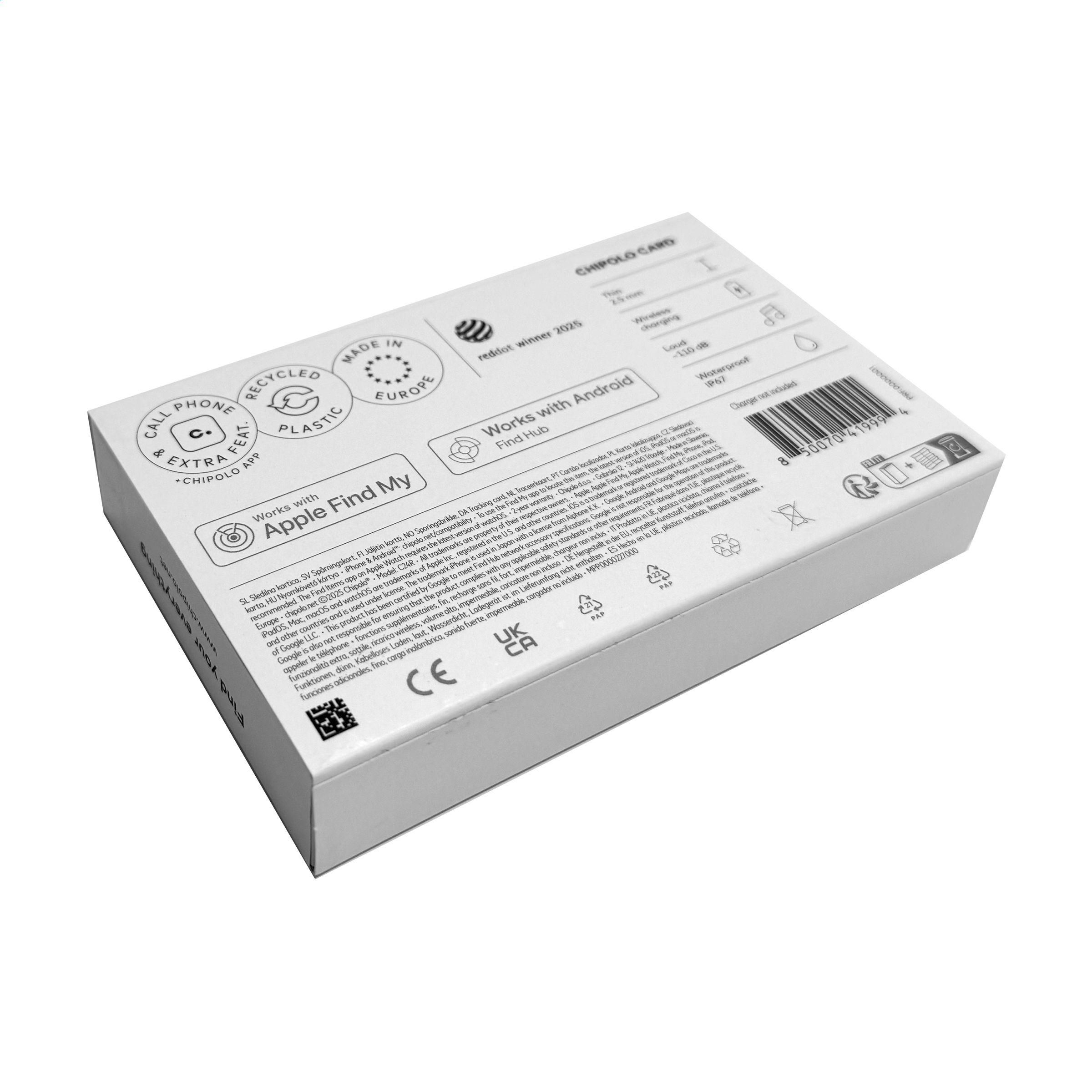 Vue 8 de Chipolo CARD Tracker