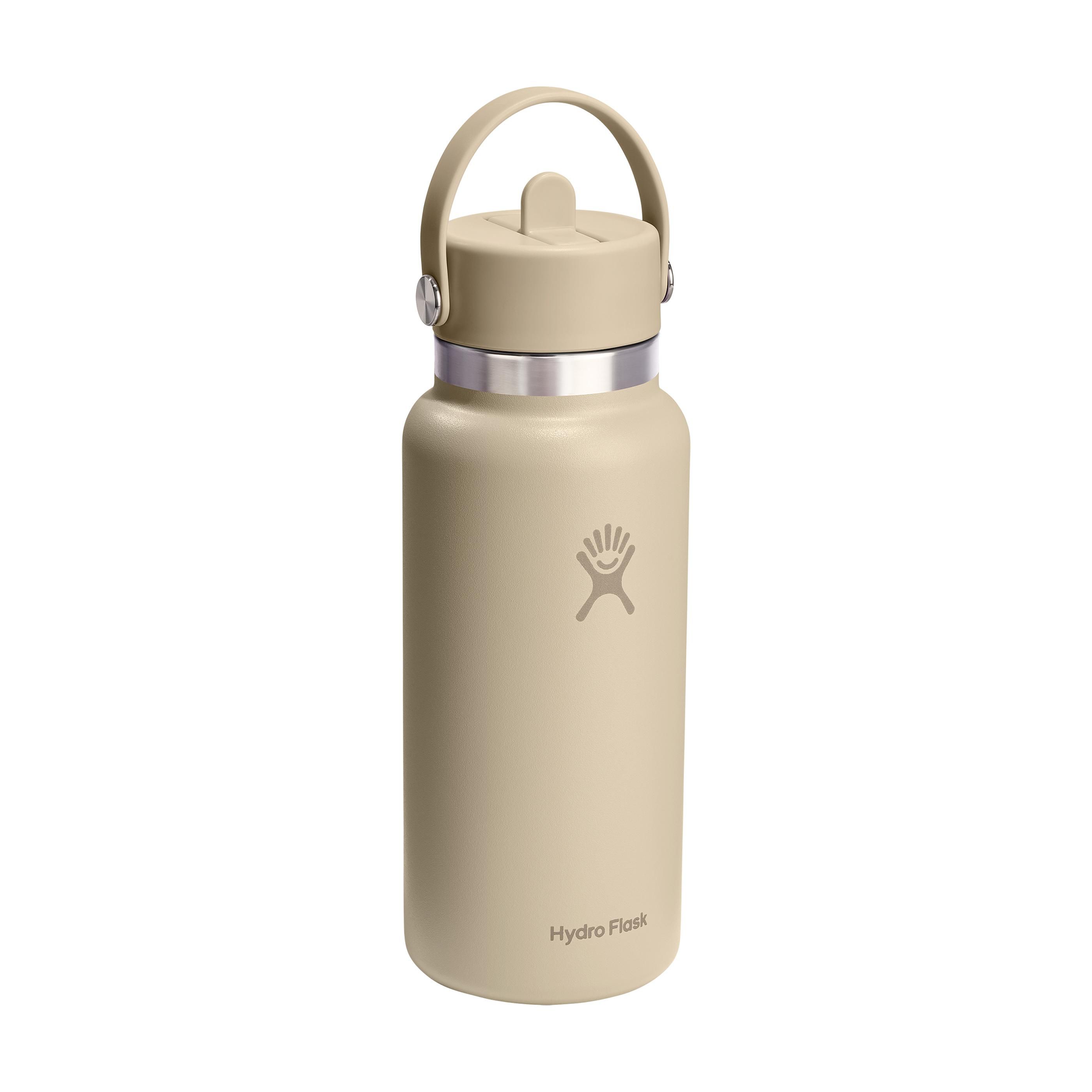 Vue 2 de Hydro Flask Wide Mouth with Flex Straw Cap 946 ml bouteille d'eau