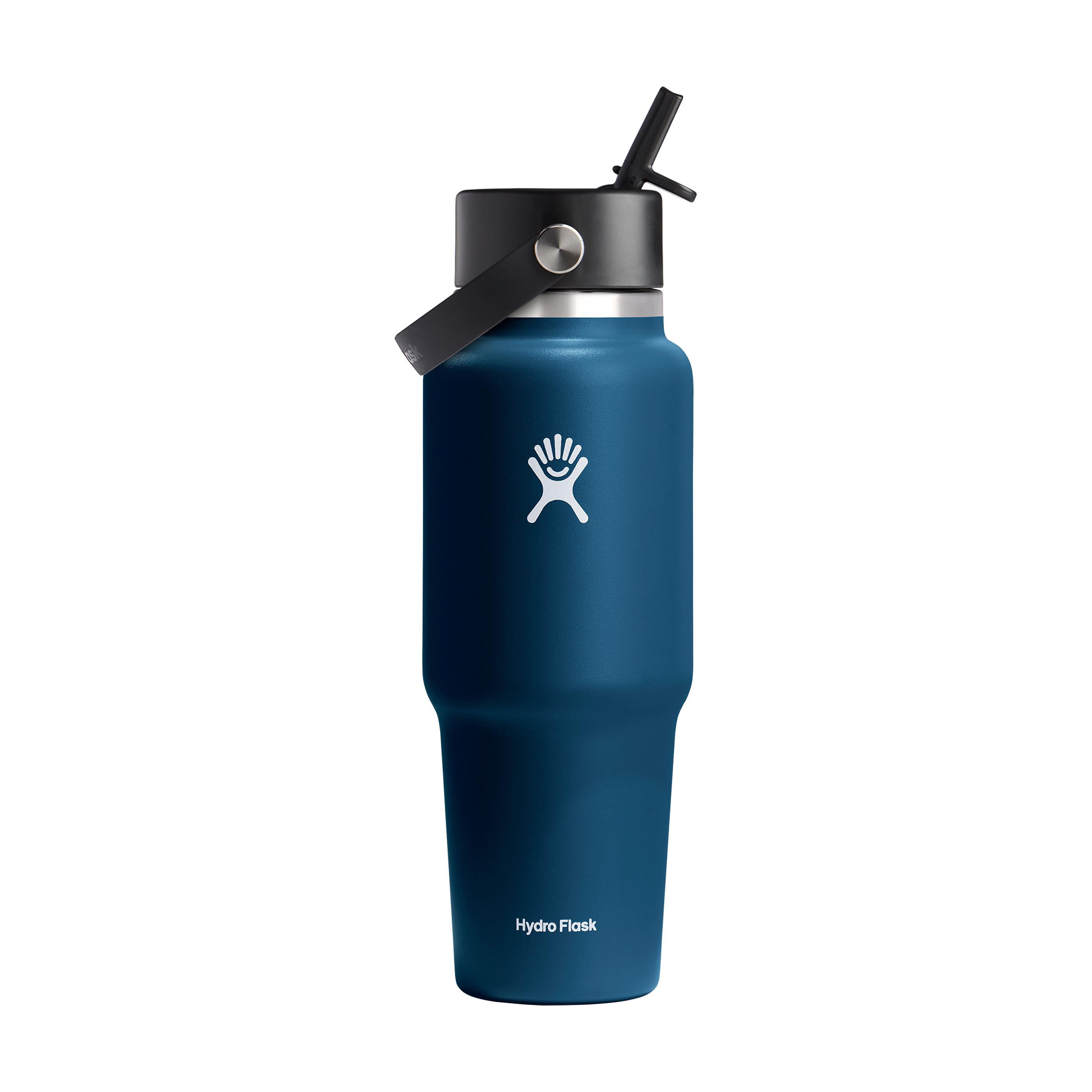 Hydro Flask Wide Mouth Travel Bottle with Flex Straw Cap 946 ml bouteille d'eau