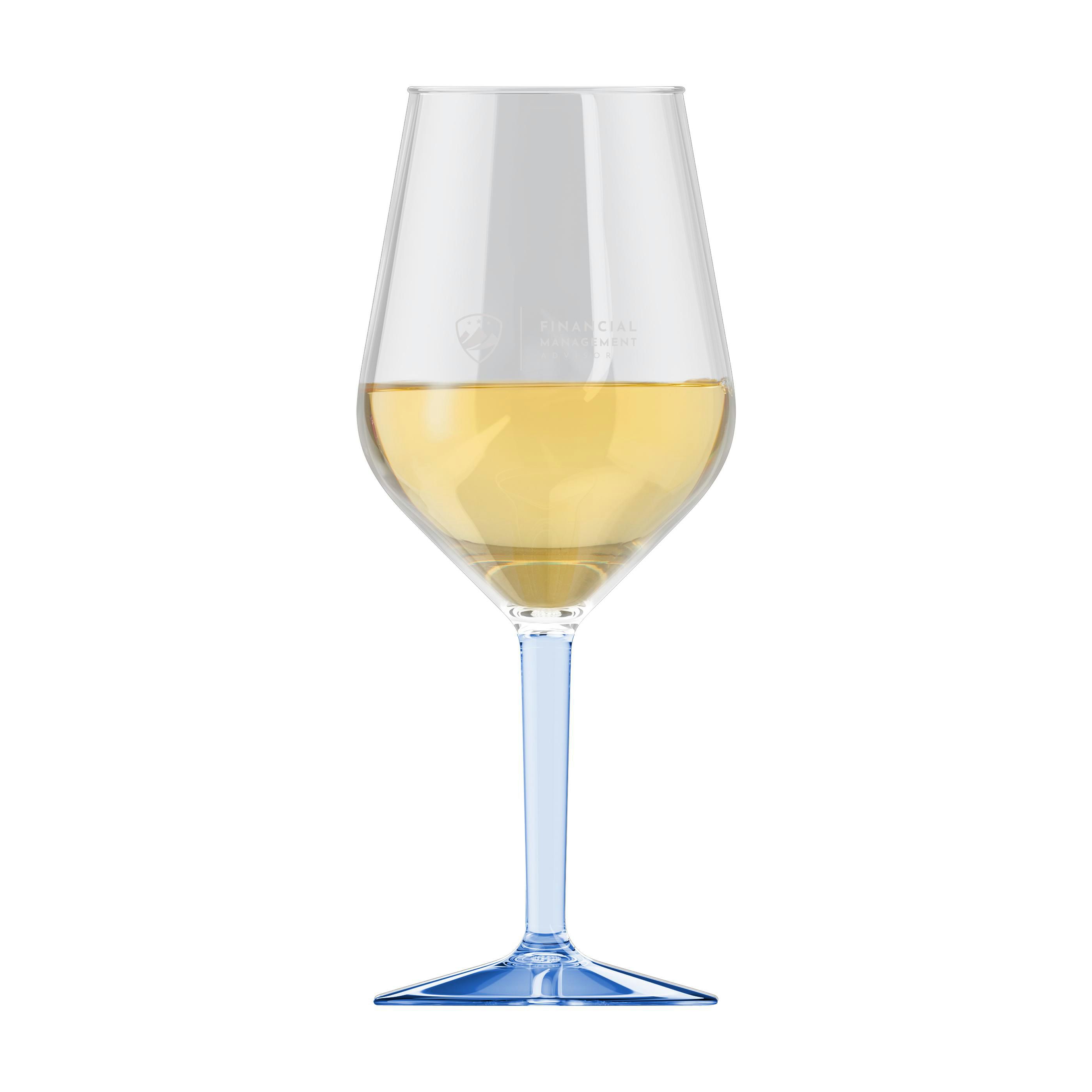 Vue 3 de HappyGlass Lady Abigail Trans Verre à Vin Tritan 470 ml