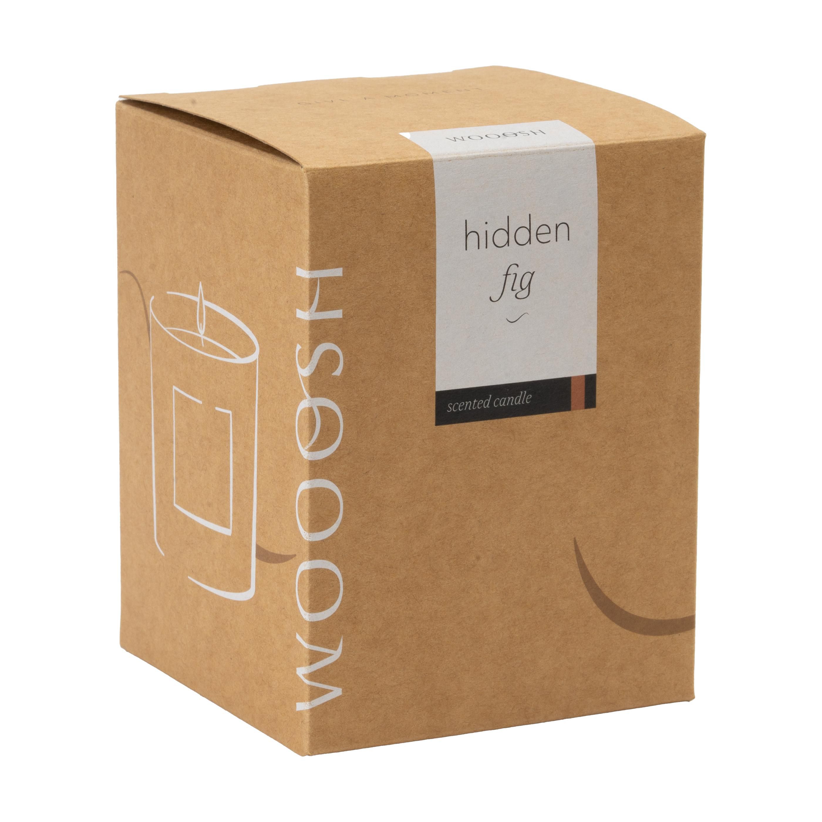 Vue 4 de Wooosh Scented Candle Hidden Fig bougie parfumée