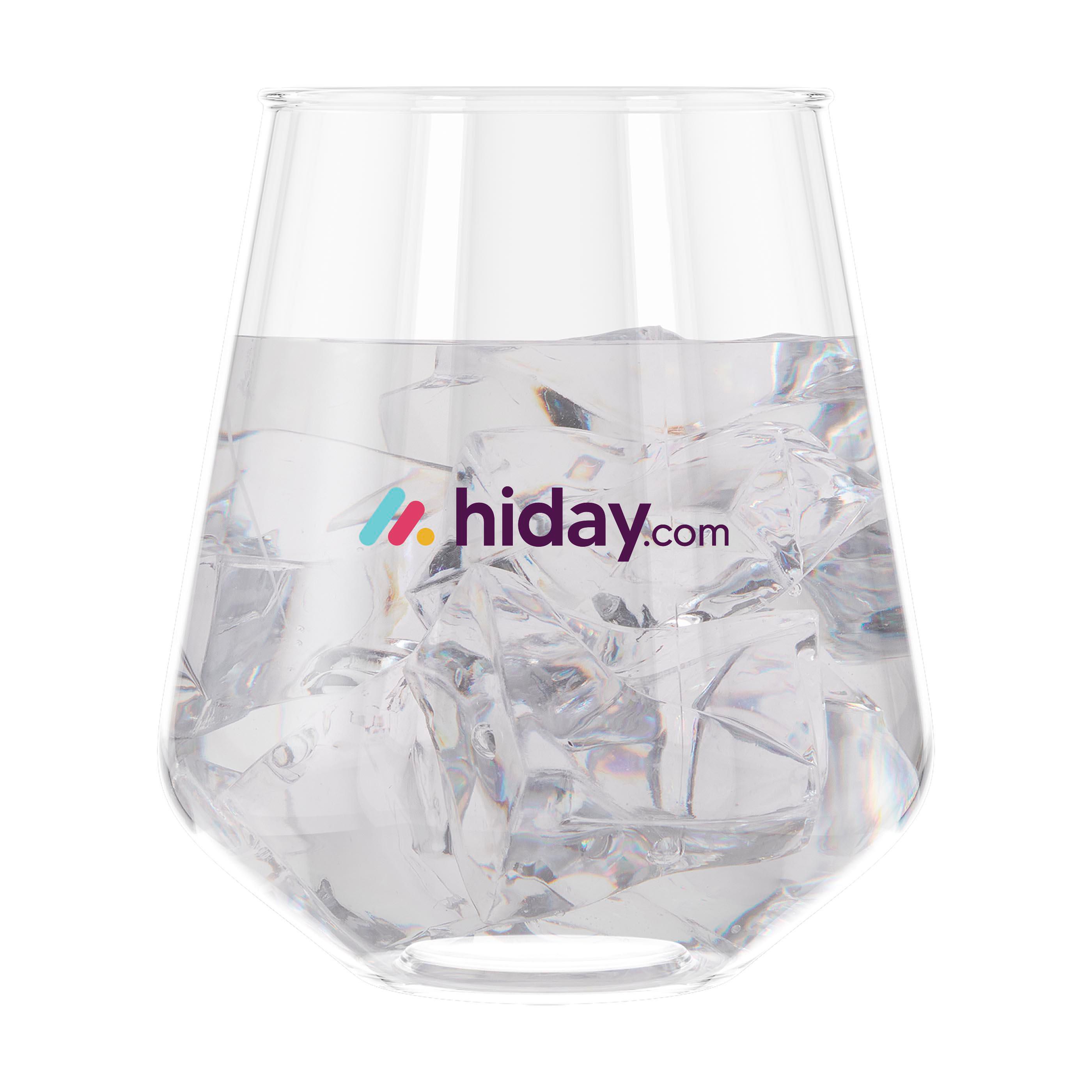 Vue 2 de HappyGlass Lady Yoko Verre à eau Tritan 400 ml
