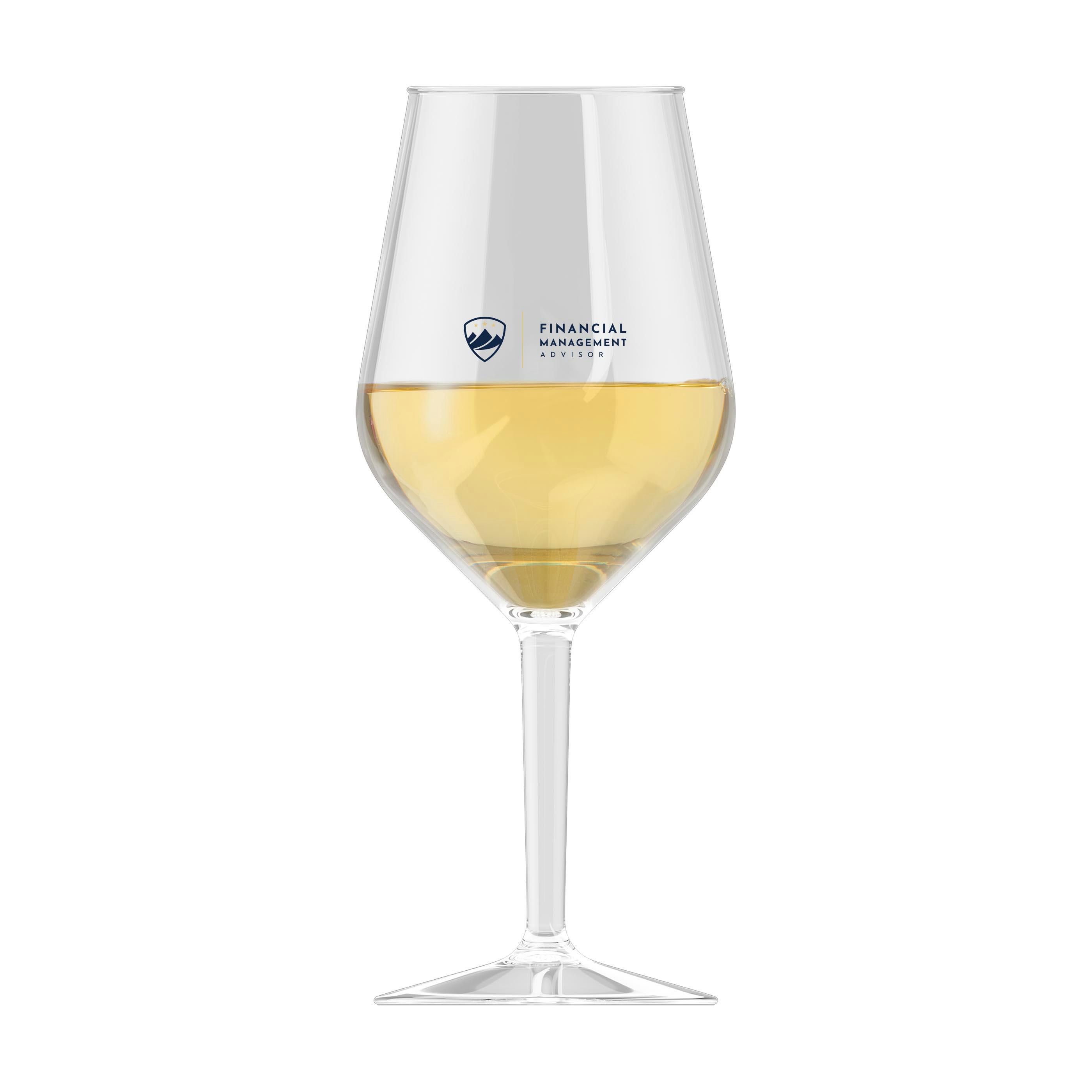 Vue 3 de HappyGlass Lady Abigail Verre à Vin Tritan 470 ml