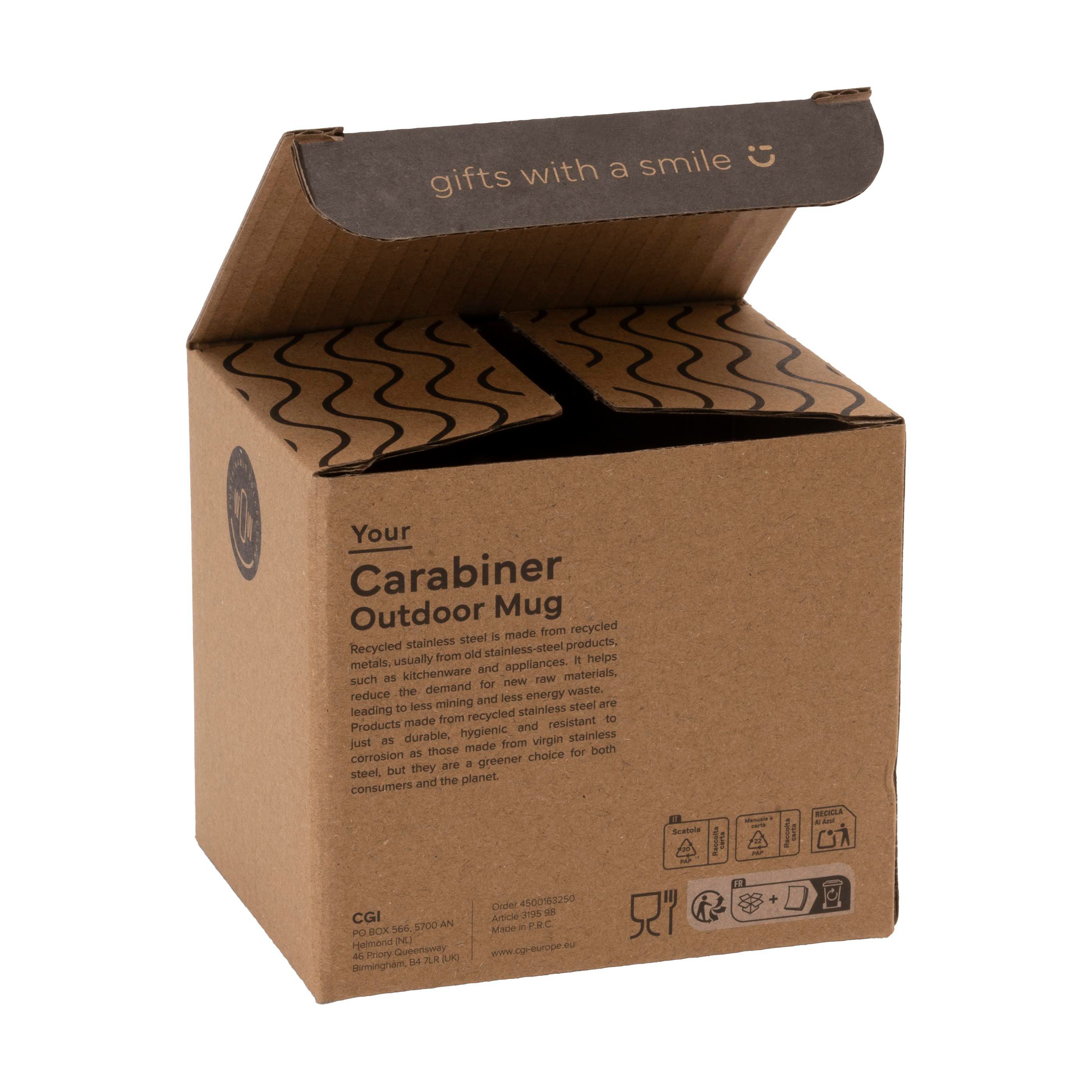 Vue 5 de Carabiner RCS Outdoor Mug 220 ml