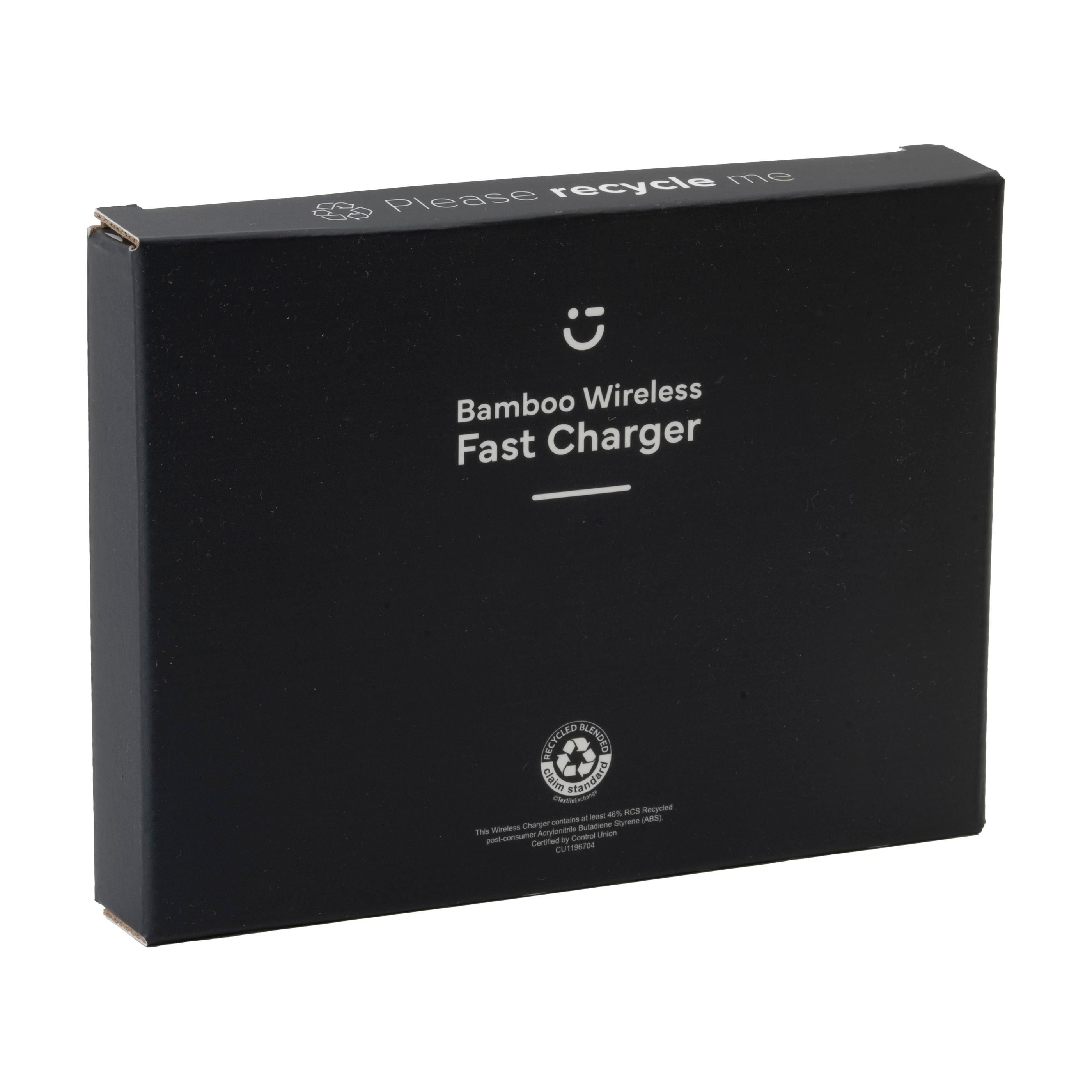 Vue 6 de Bamboo 15W Wireless Fast Charger hargeur rapide