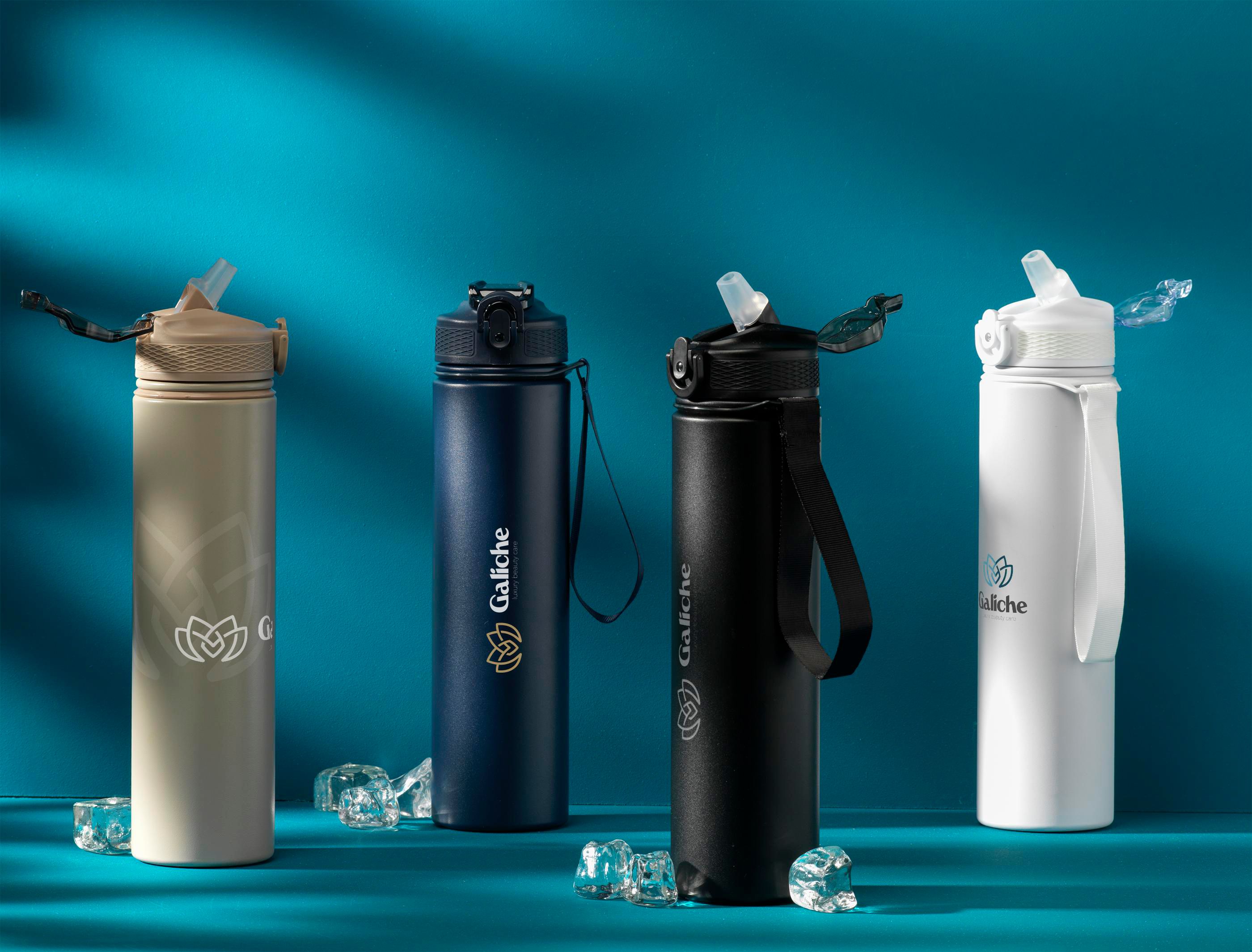 Vue 8 de AquaSteel RCS Recycled Water Bottle 750 ml bouteille d'eau