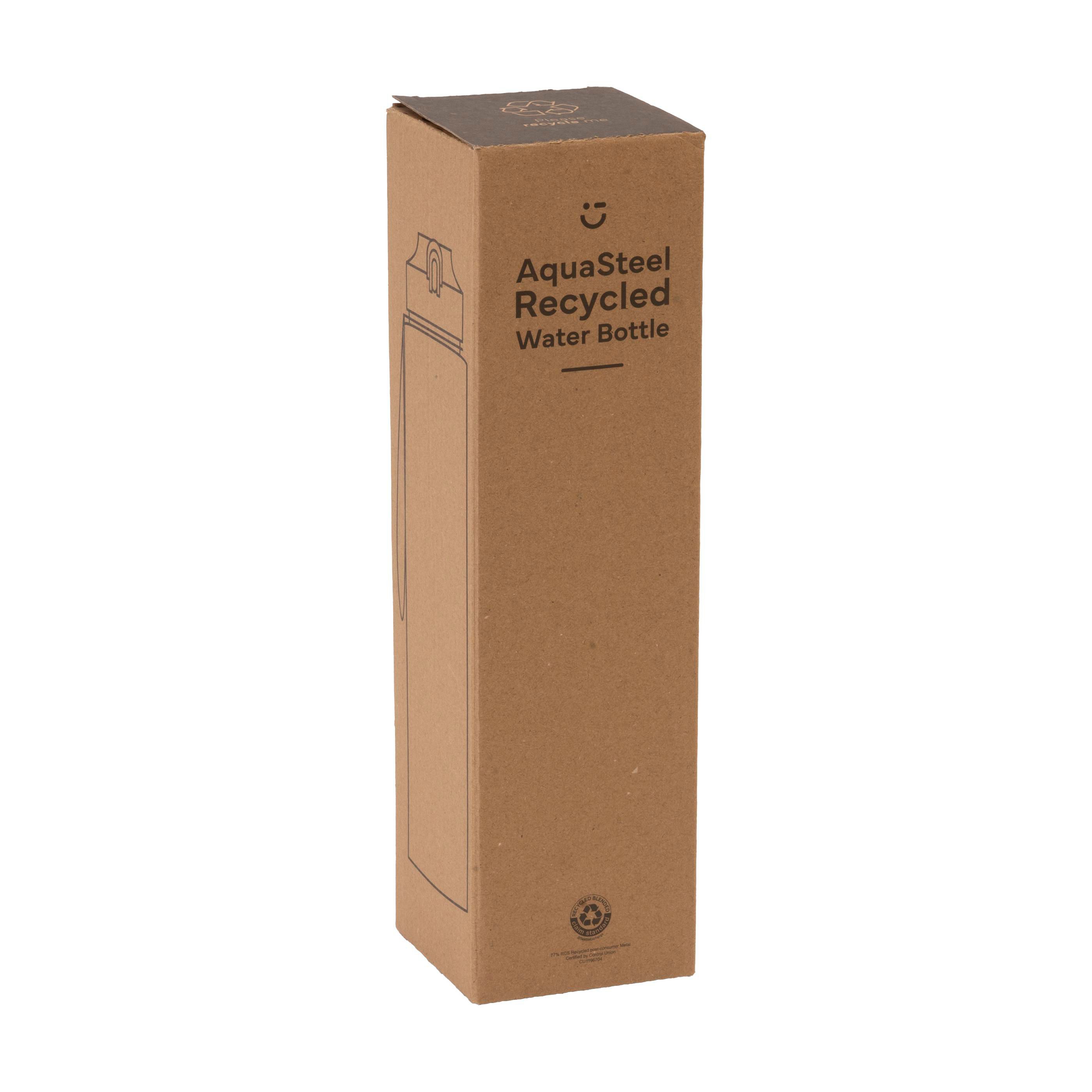 Vue 5 de AquaSteel RCS Recycled Water Bottle 750 ml bouteille d'eau