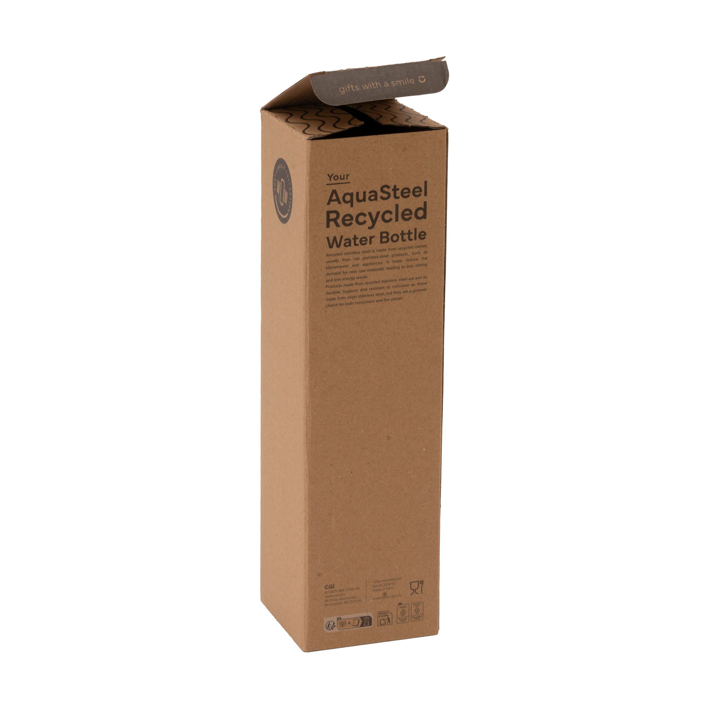 Vue 6 de AquaSteel RCS Recycled Water Bottle 750 ml bouteille d'eau