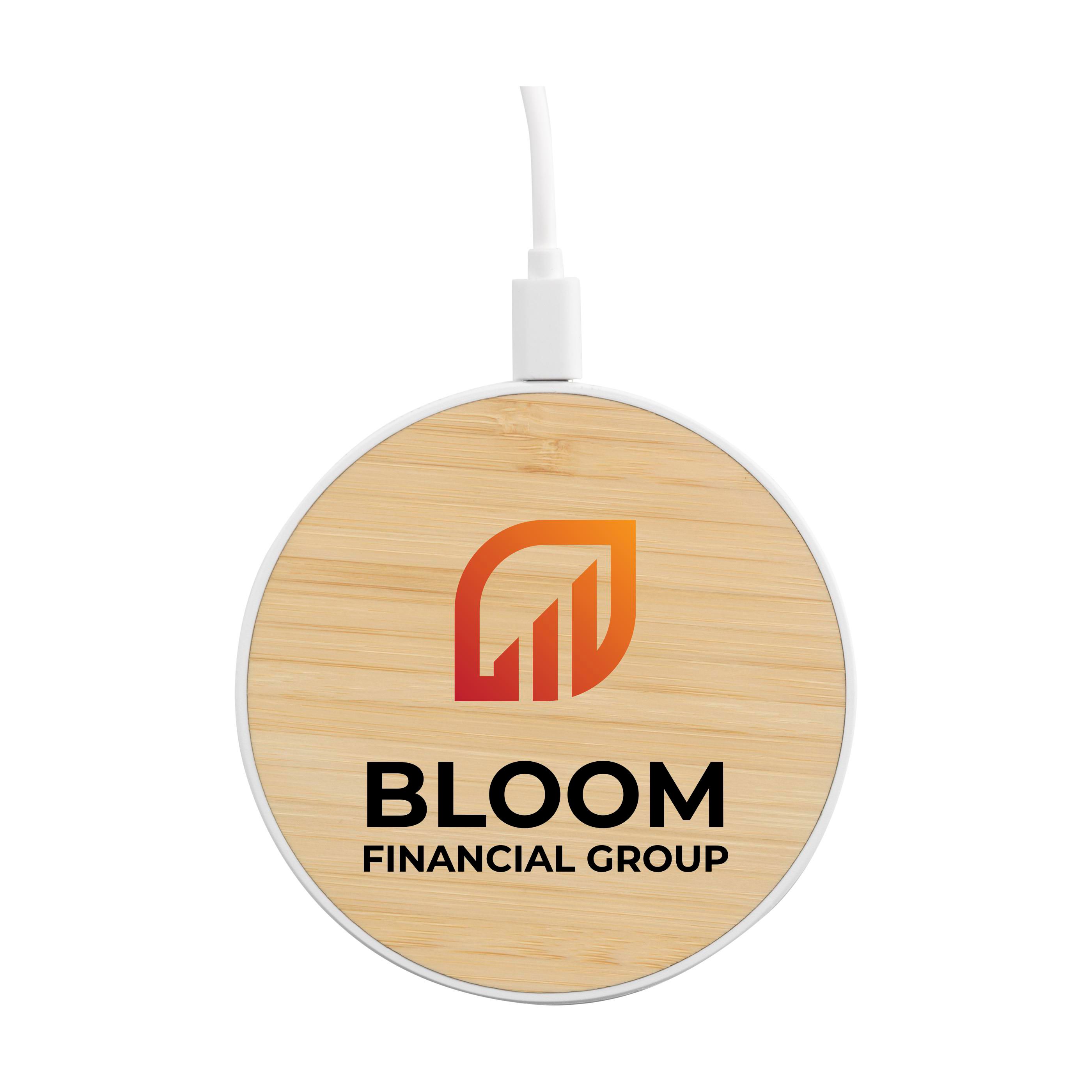 Vue 5 de Bamboo 15W Wireless Fast Charger hargeur rapide