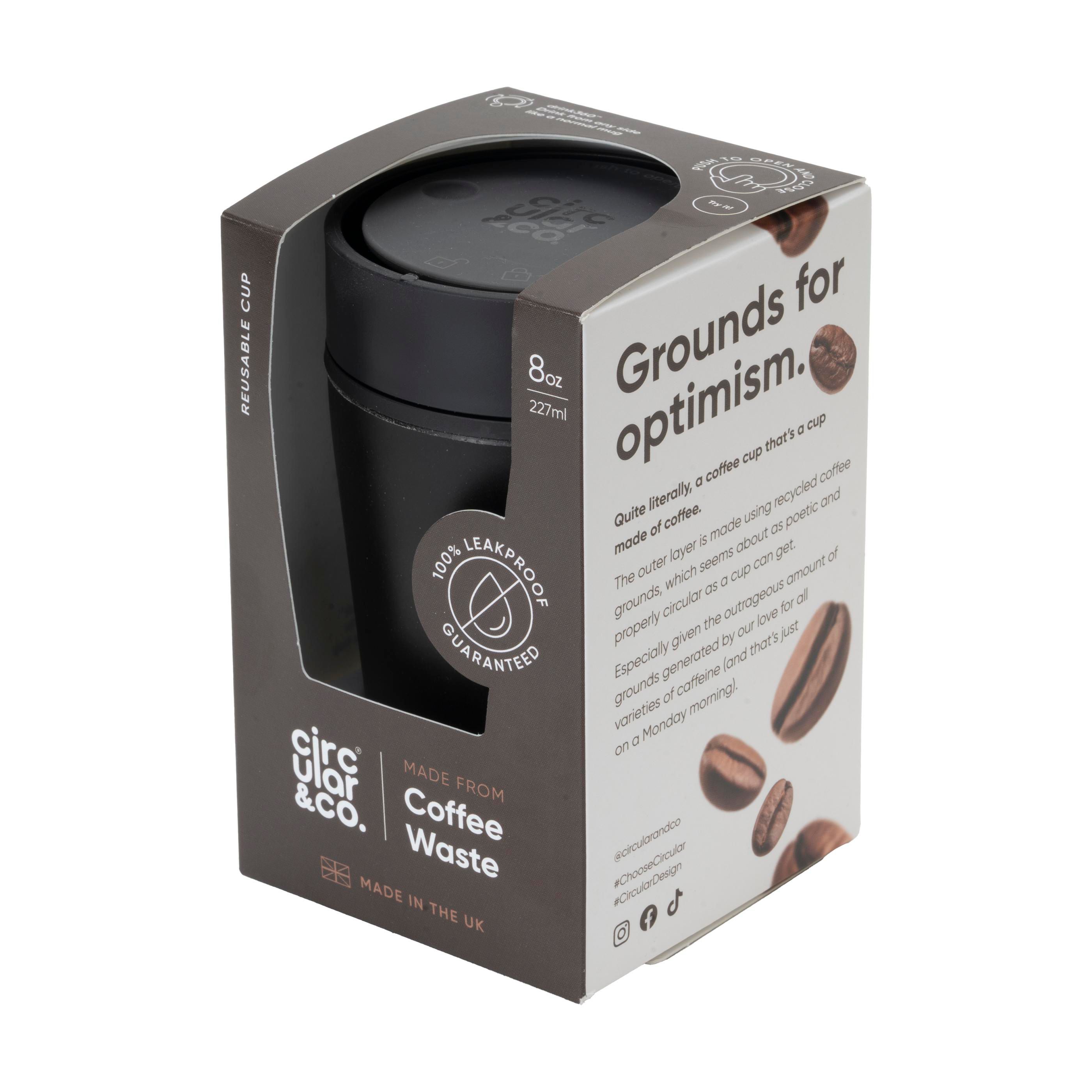 Vue 4 de Circular&Co. Coffee Cup Coffee Waste 227 ml mug