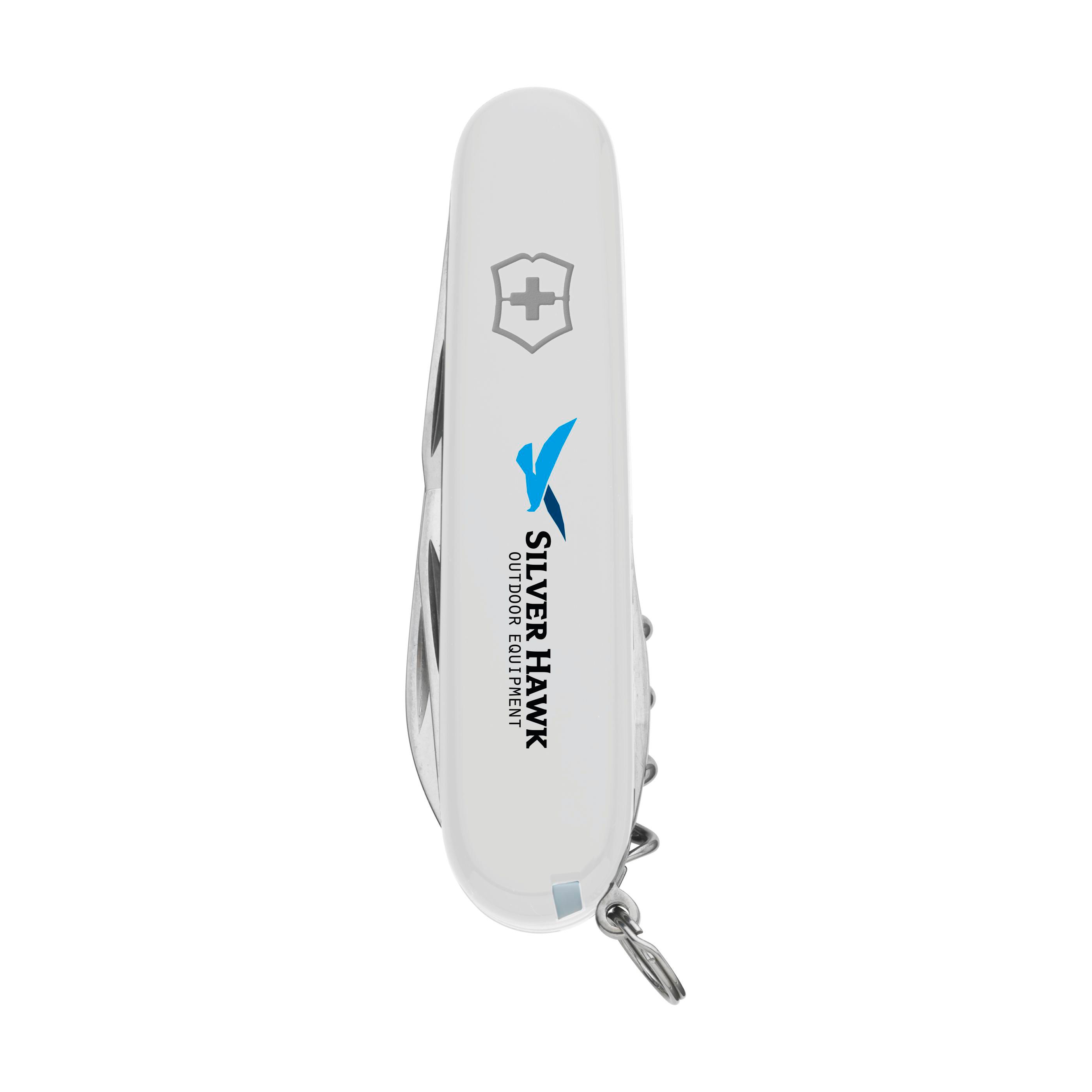 Vue 3 de Victorinox Spartan cani en boîte cadeau