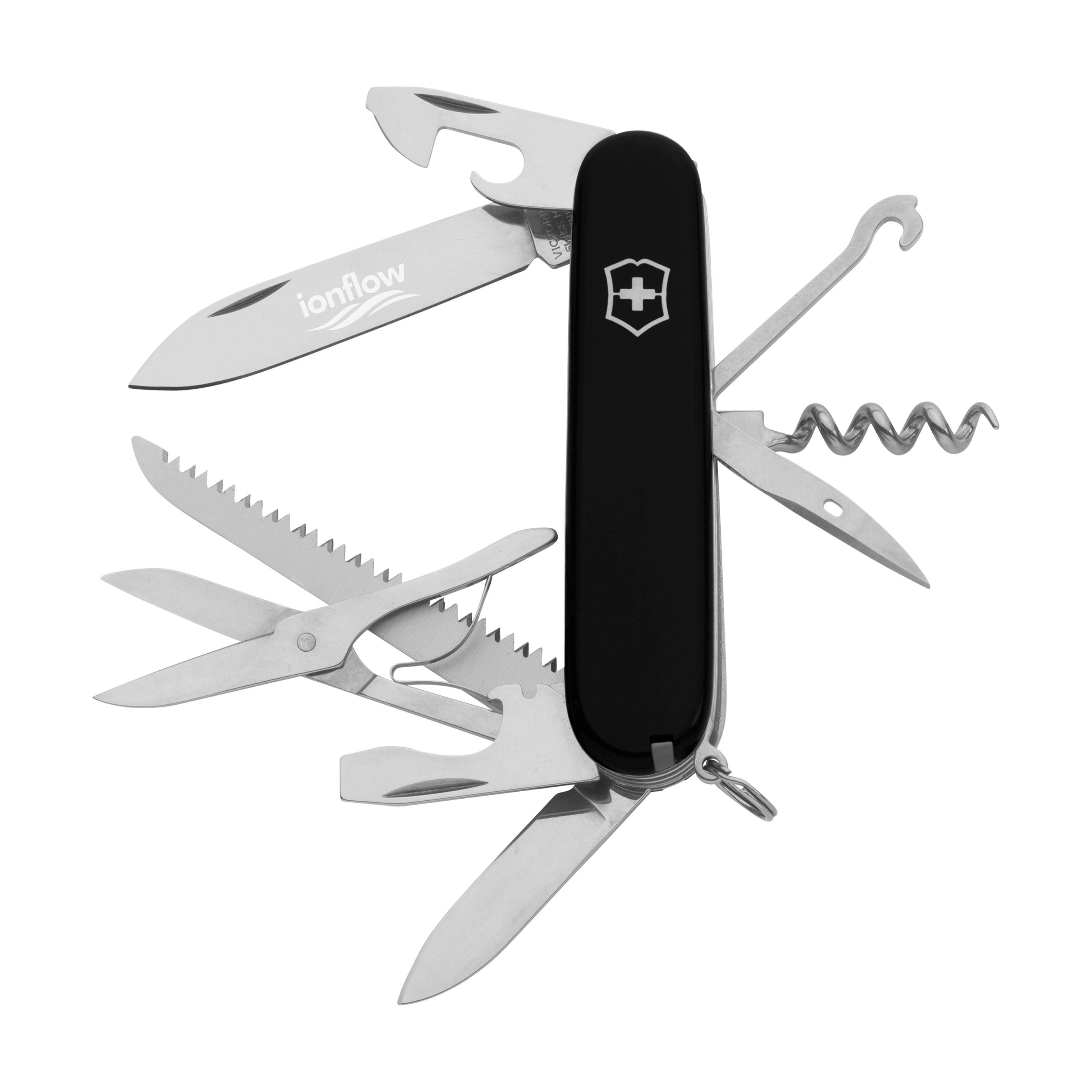Vue 11 de Victorinox Huntsman canif couteau de poche en boîte cadeau