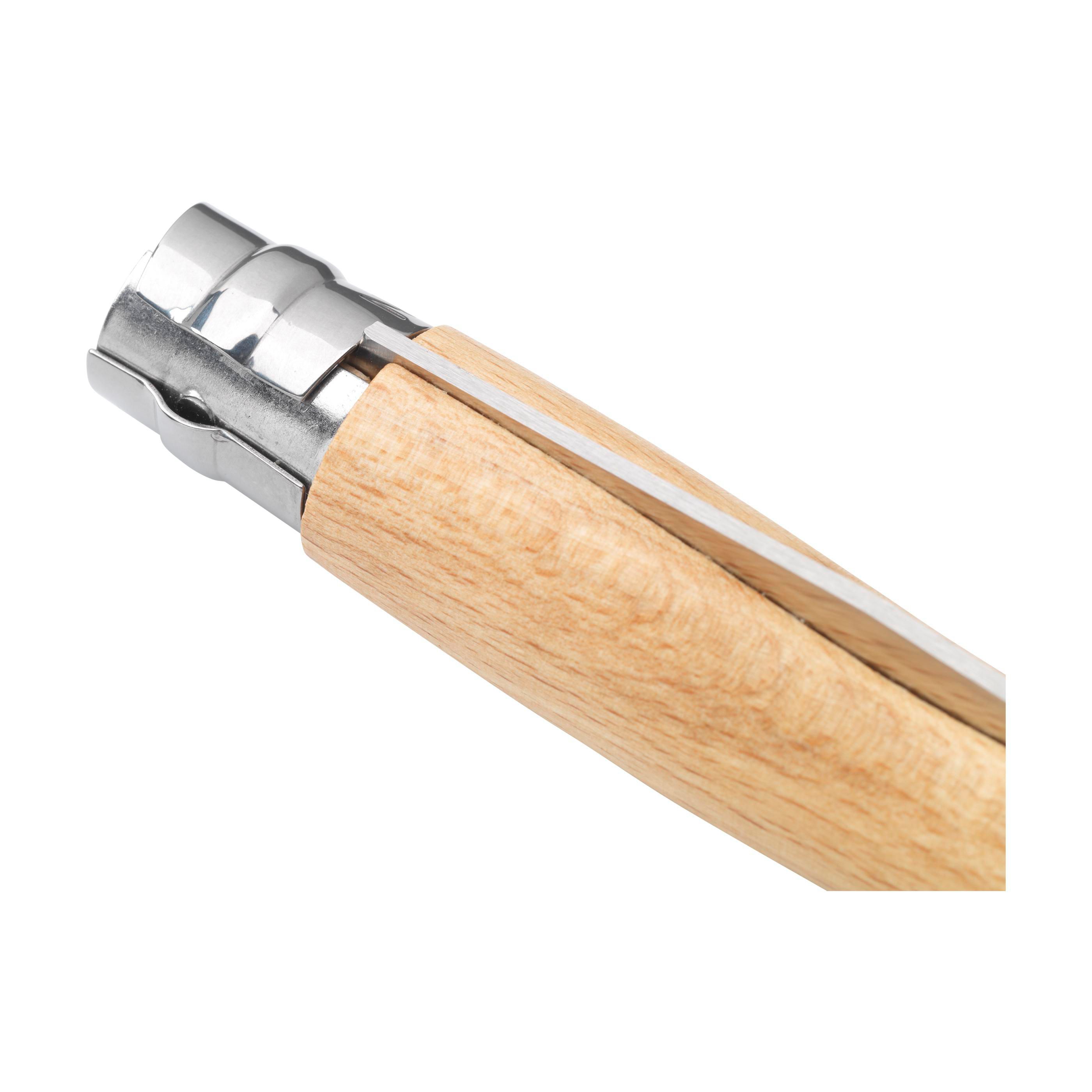 Vue 5 de Opinel Inox No 07 couteau de poche en étui à couteau