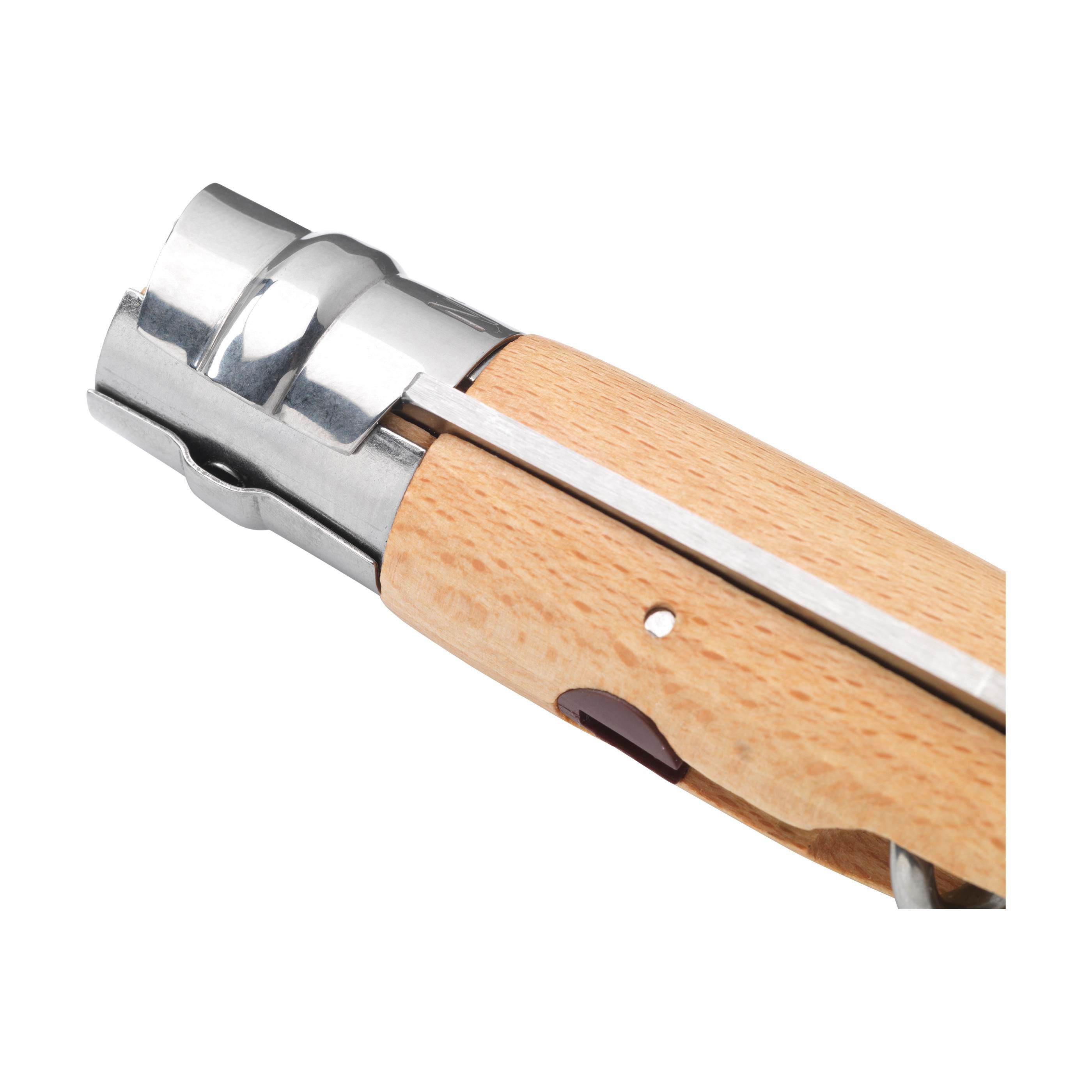 Vue 7 de Opinel No 10 Tire-Bouchon Décapsuleur en fourreau