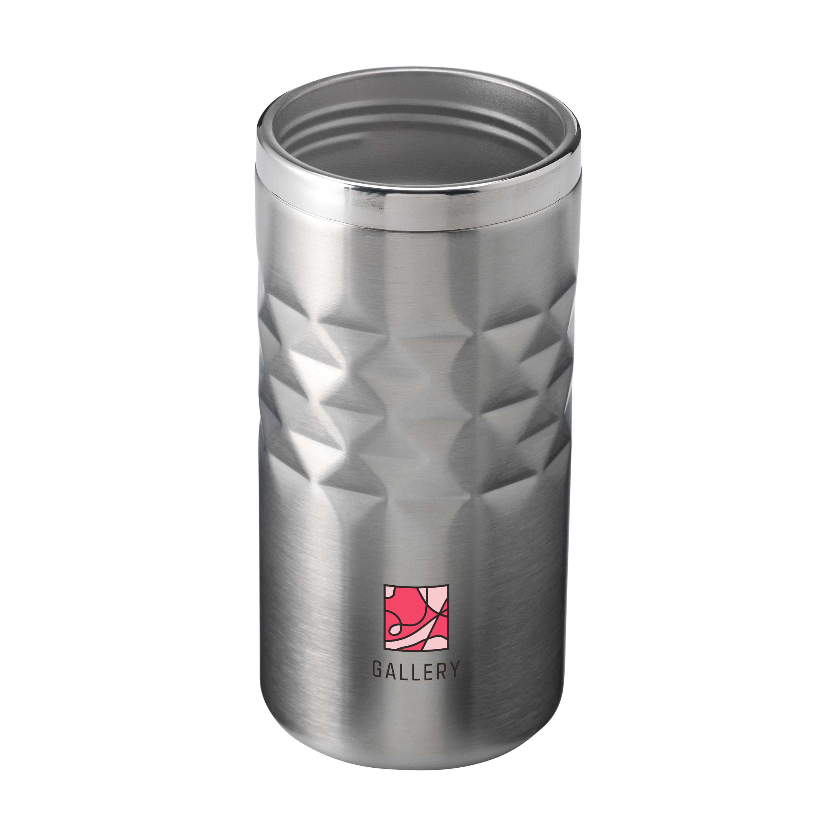 Vue 4 de Geometric Mug RCS Recycled Steel 280 ml gobelet iso