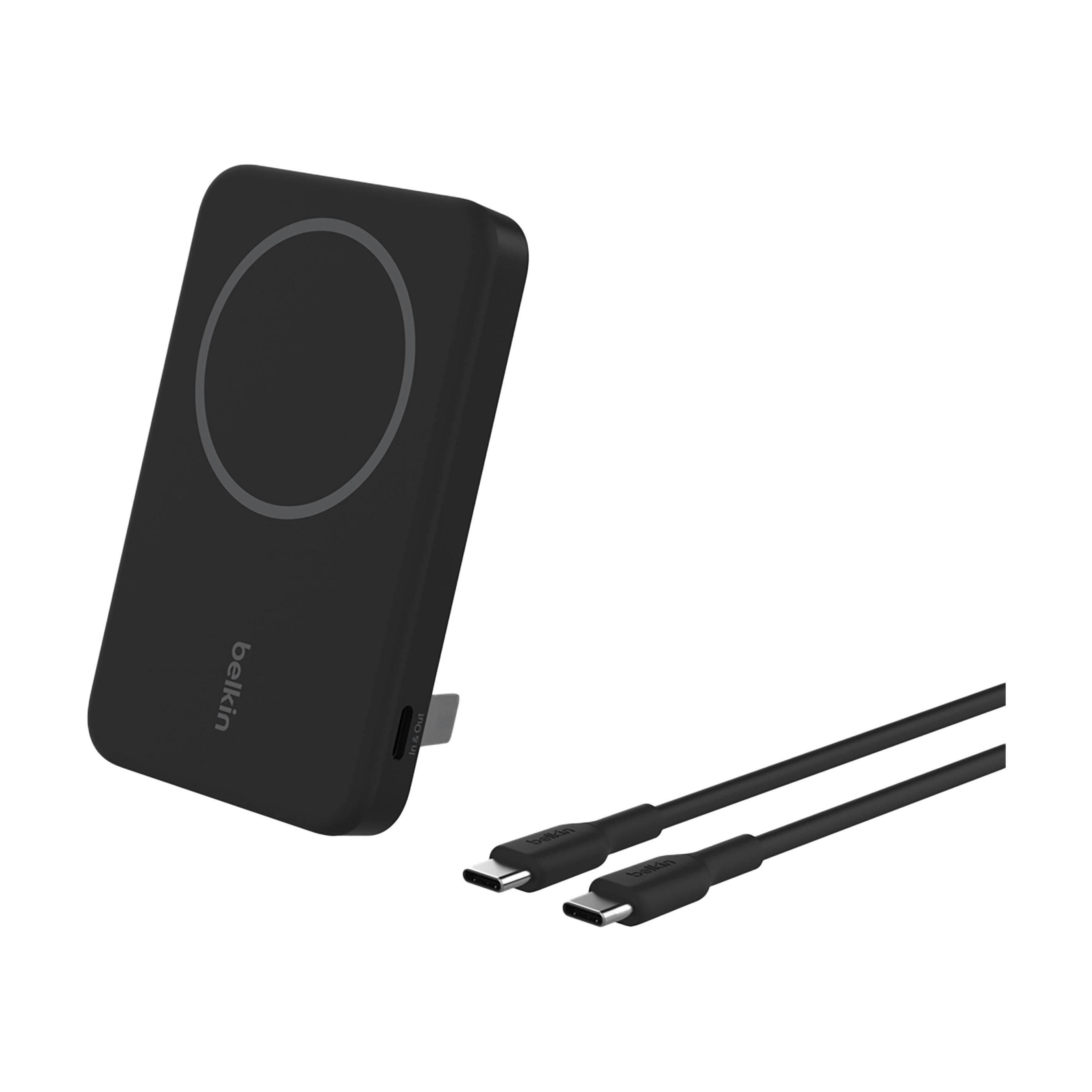 Vue 5 de Belkin 5k Qi2 MagSafe PowerBank with Kickstand