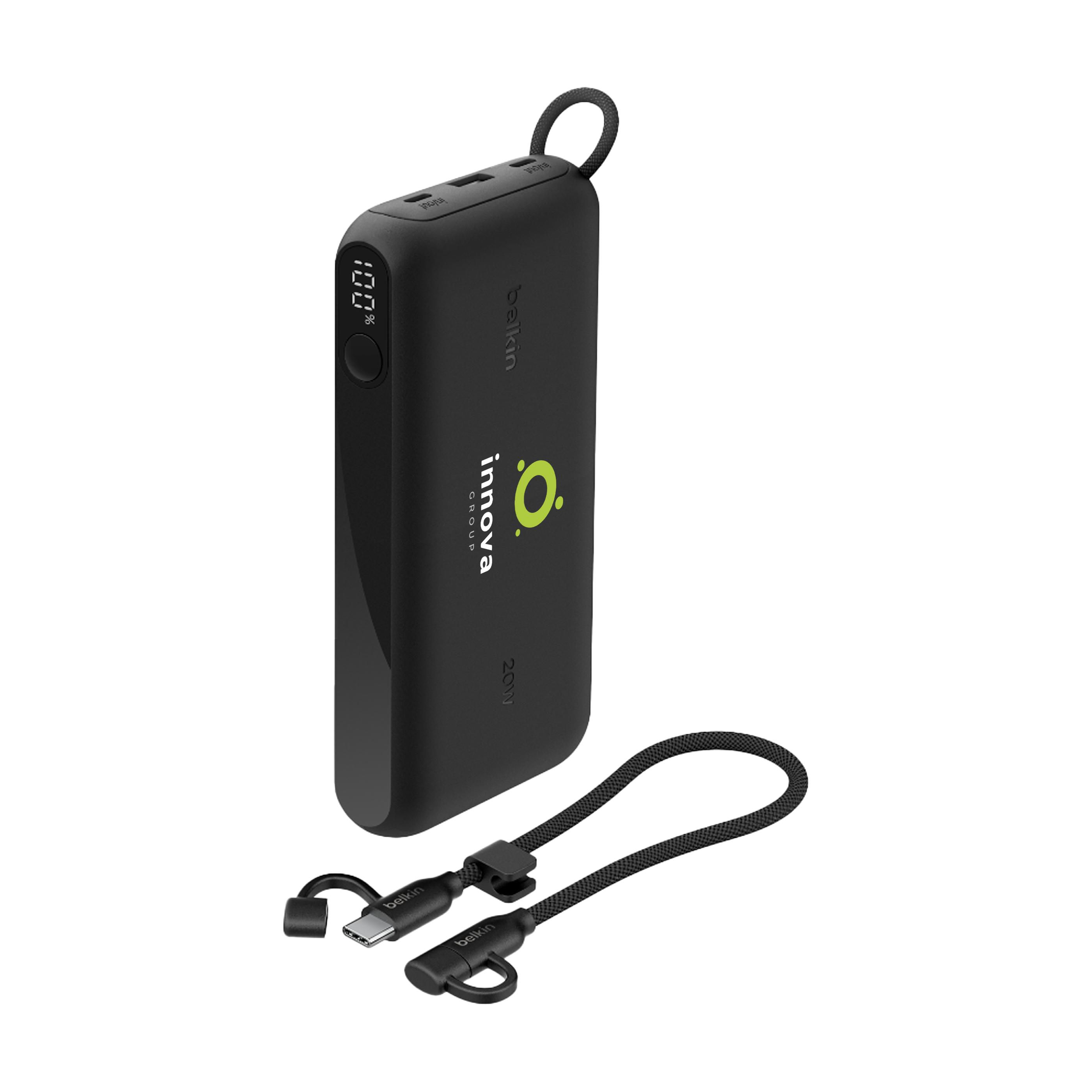 Vue 10 de Belkin BoostCharge Powerbank 20K with Display