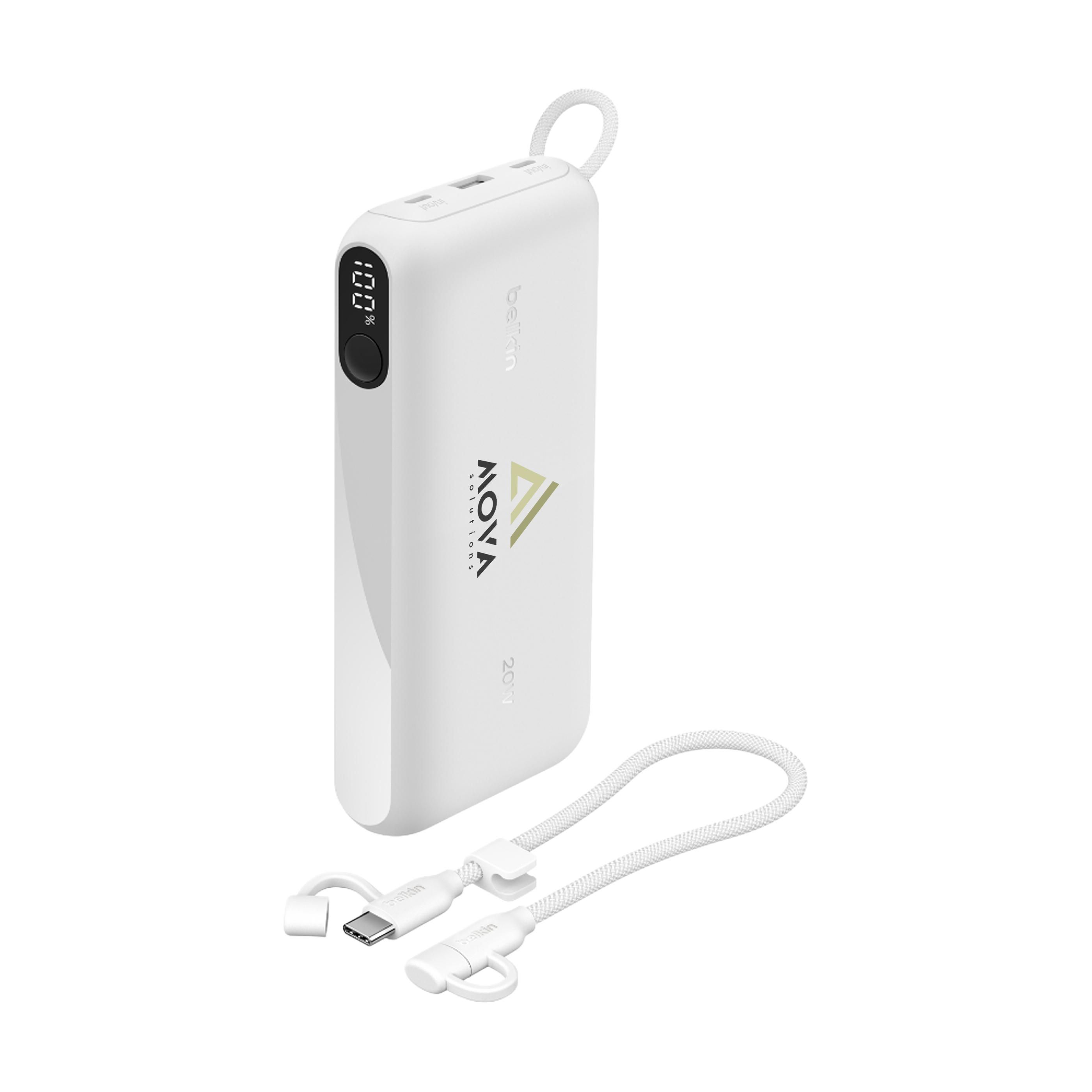 Vue 2 de Belkin BoostCharge Powerbank 20K with Display