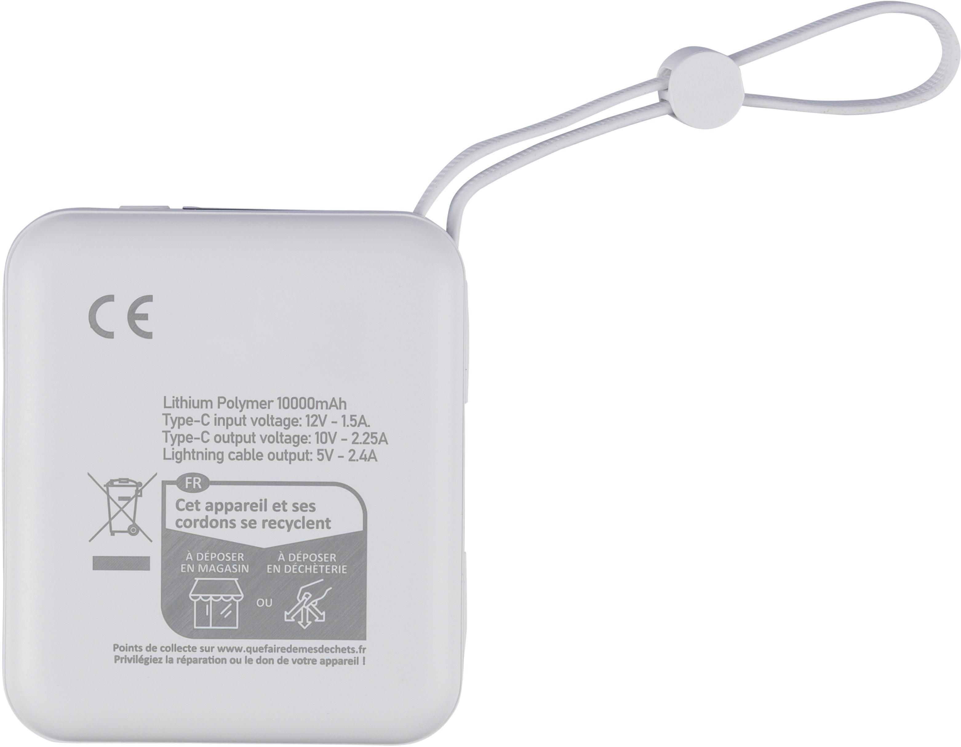 Vue 9 de Batterie externe Jona | Recyclée | 10&nbsp;000 mAh