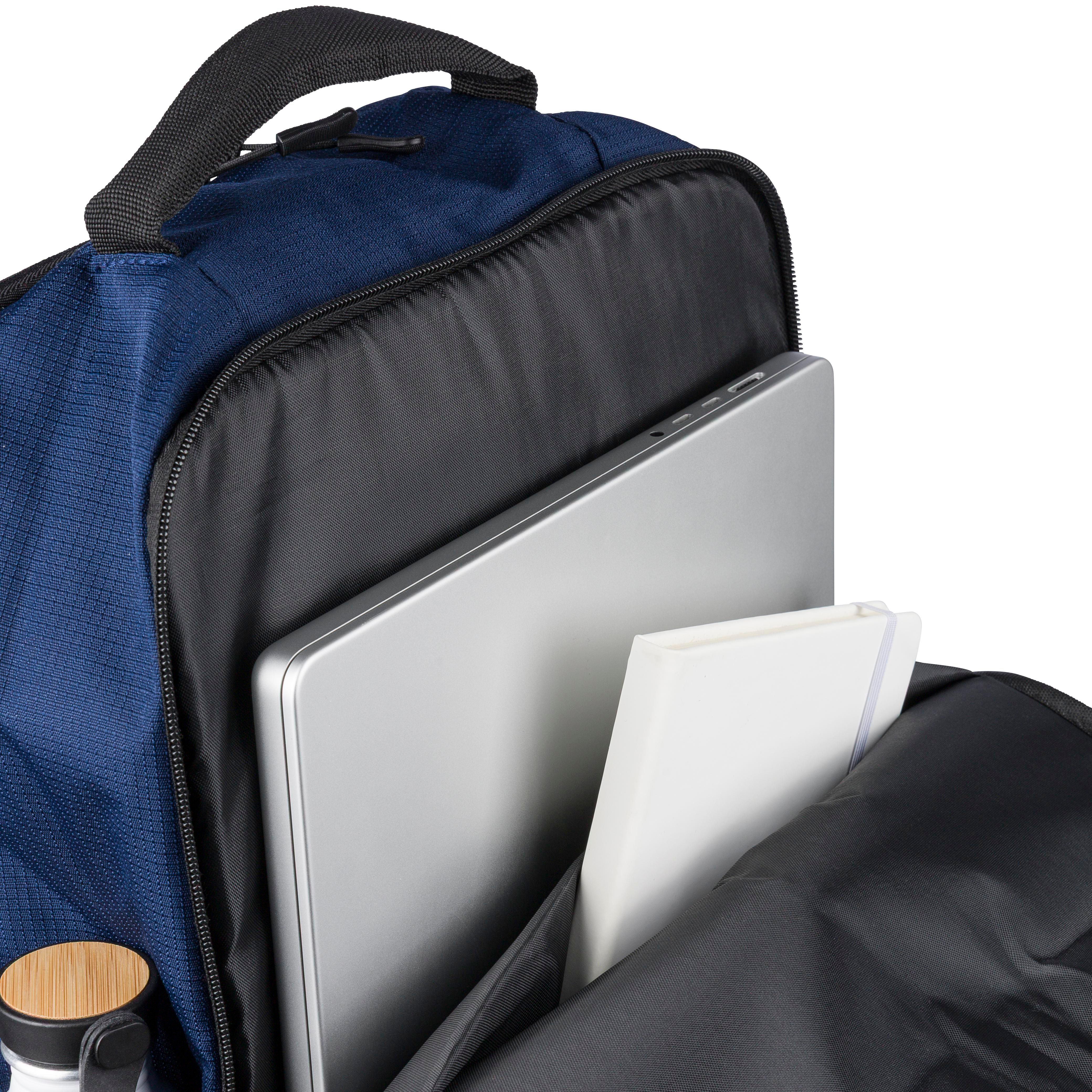 Vue 4 de Sac à dos Tova | Recyclé | Ordinateur portable 15" | 20 l