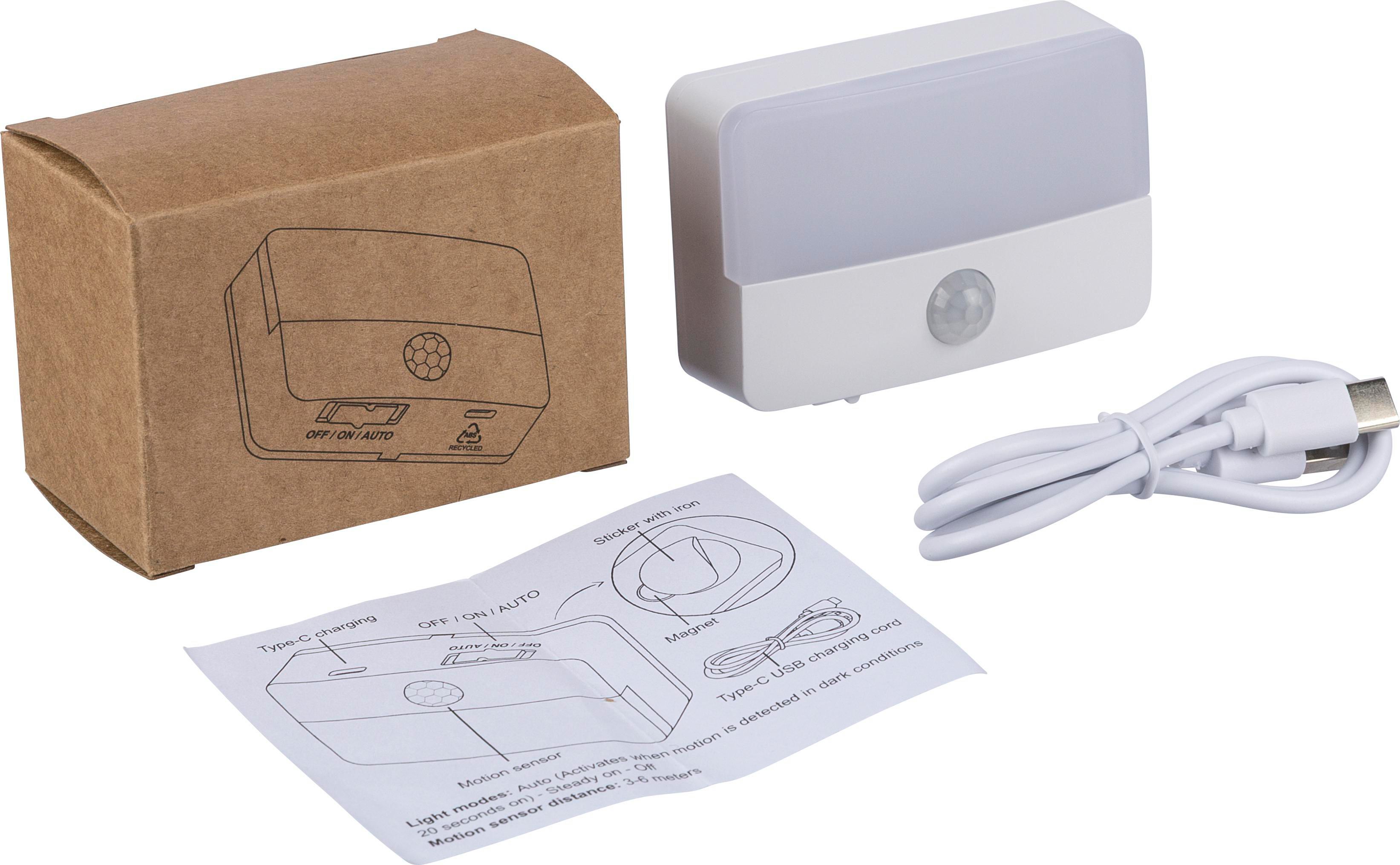 Vue 7 de Lampe à détecteur Ari | Recyclée | Rechargeable