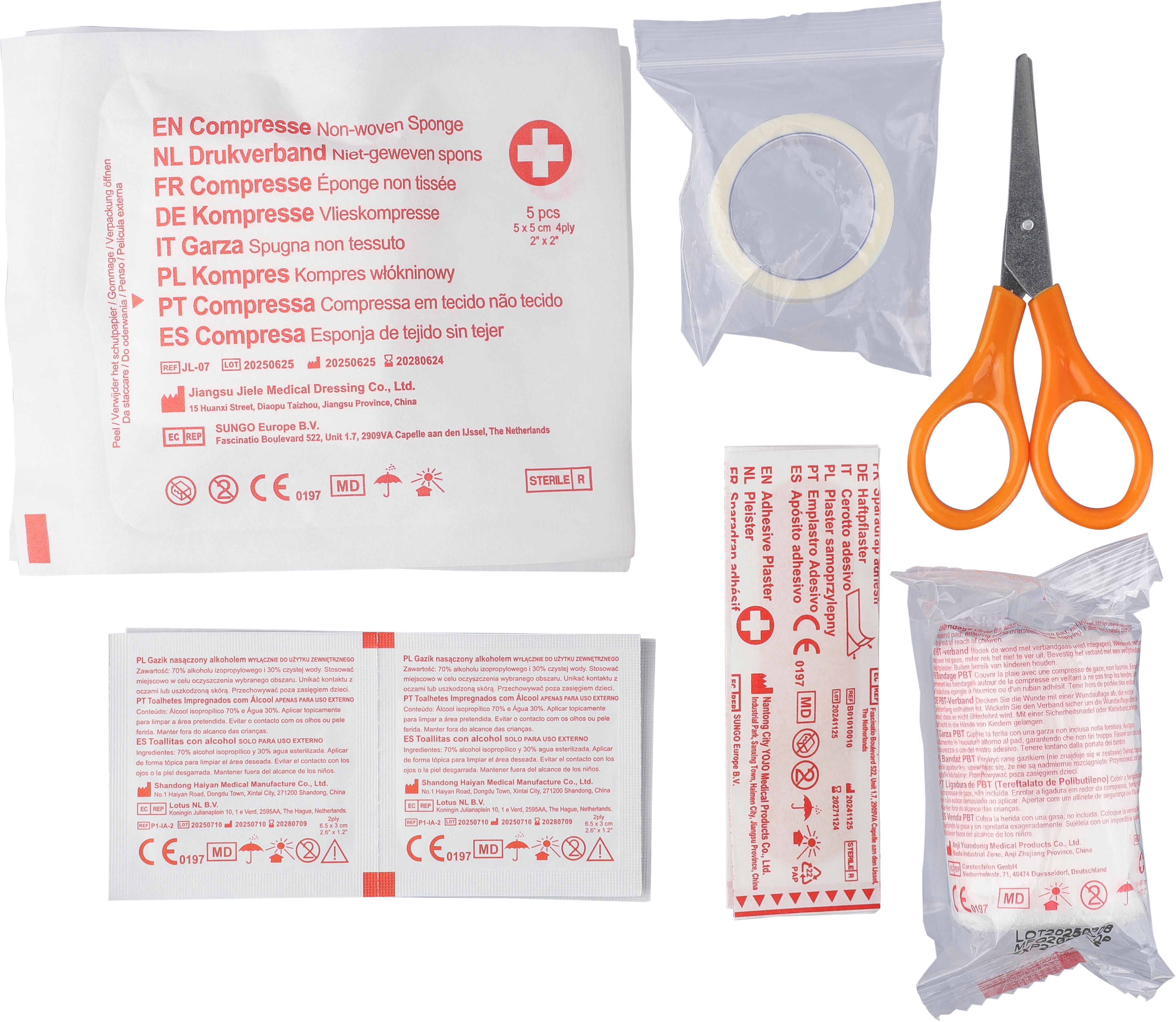 Vue 7 de Trousse de premiers secours Amina | 15 pièces