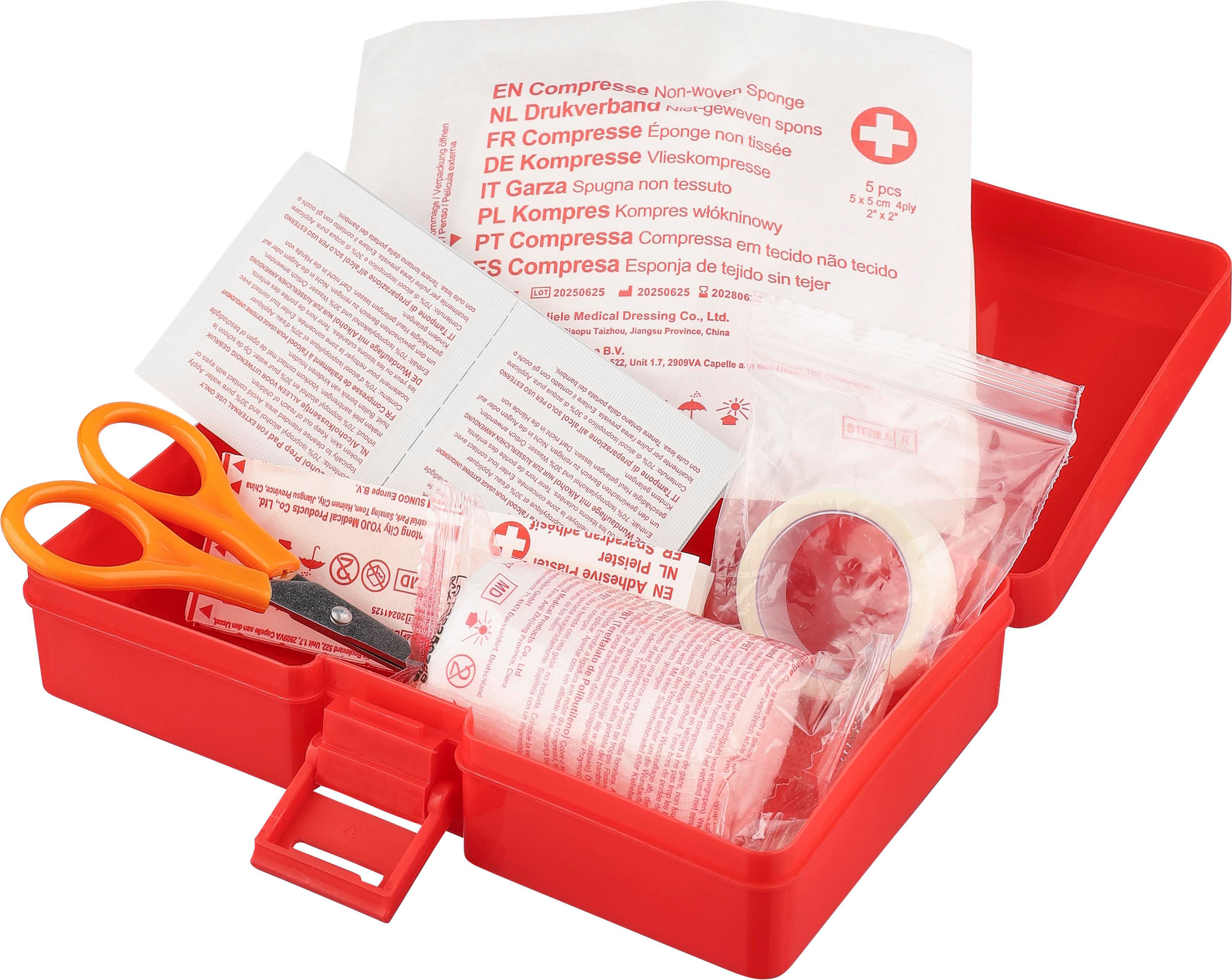 Vue 3 de Trousse de premiers secours Amina | 15 pièces