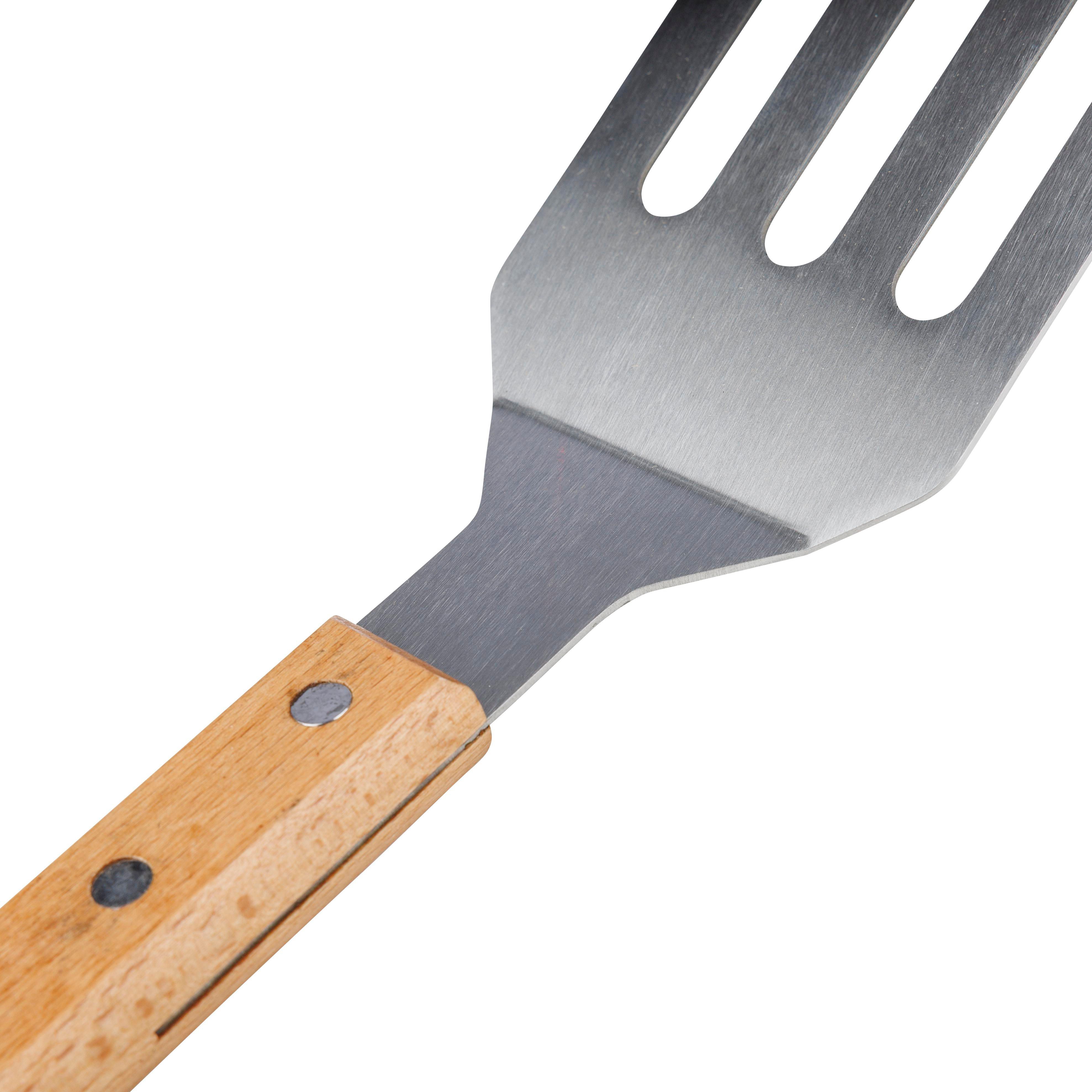Vue 6 de Spatule de barbecue Saphira | Acier inoxydable