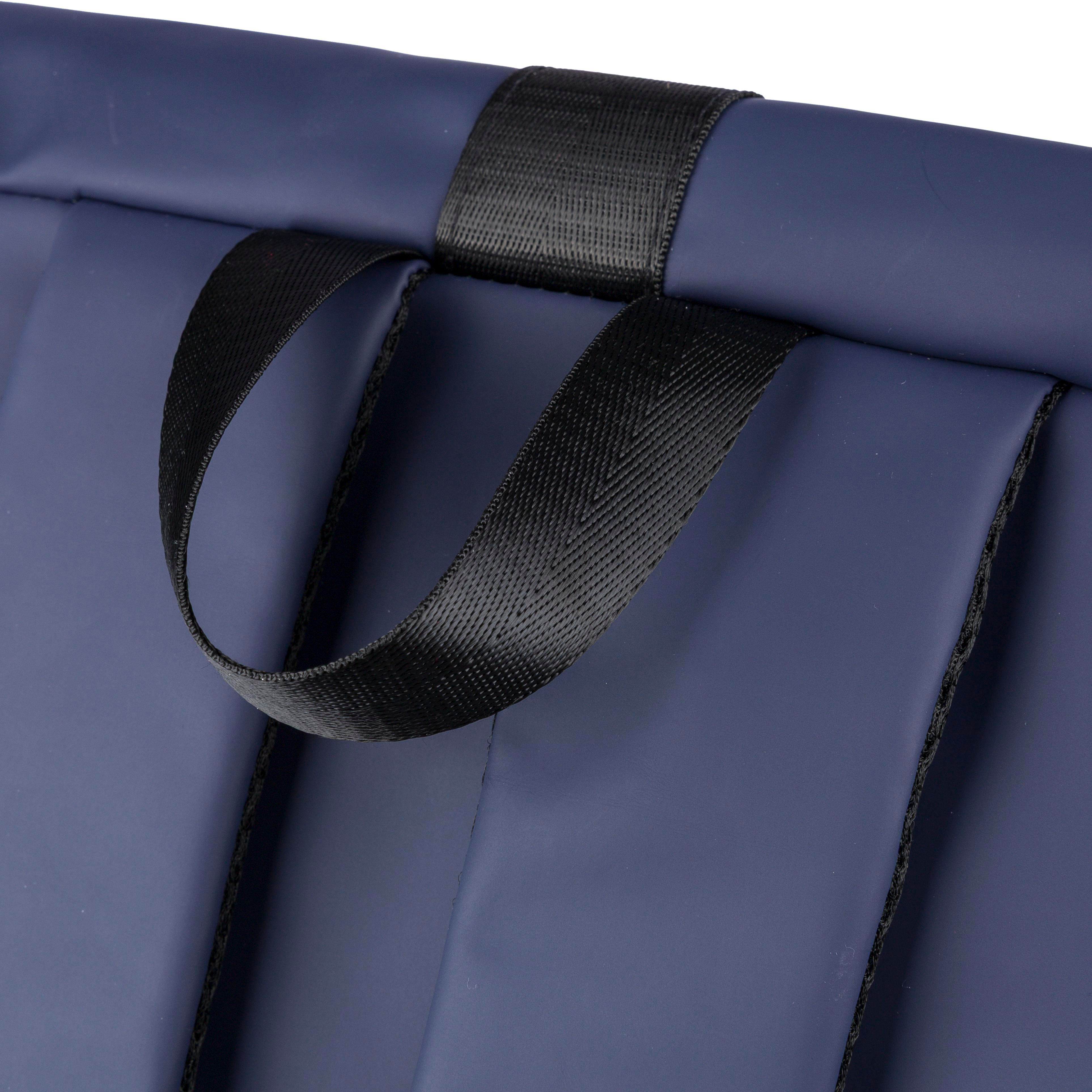 Vue 8 de Sac à dos Naiya | Recyclé | Rabat roulé | Ordinateur portable 16" | 19 l