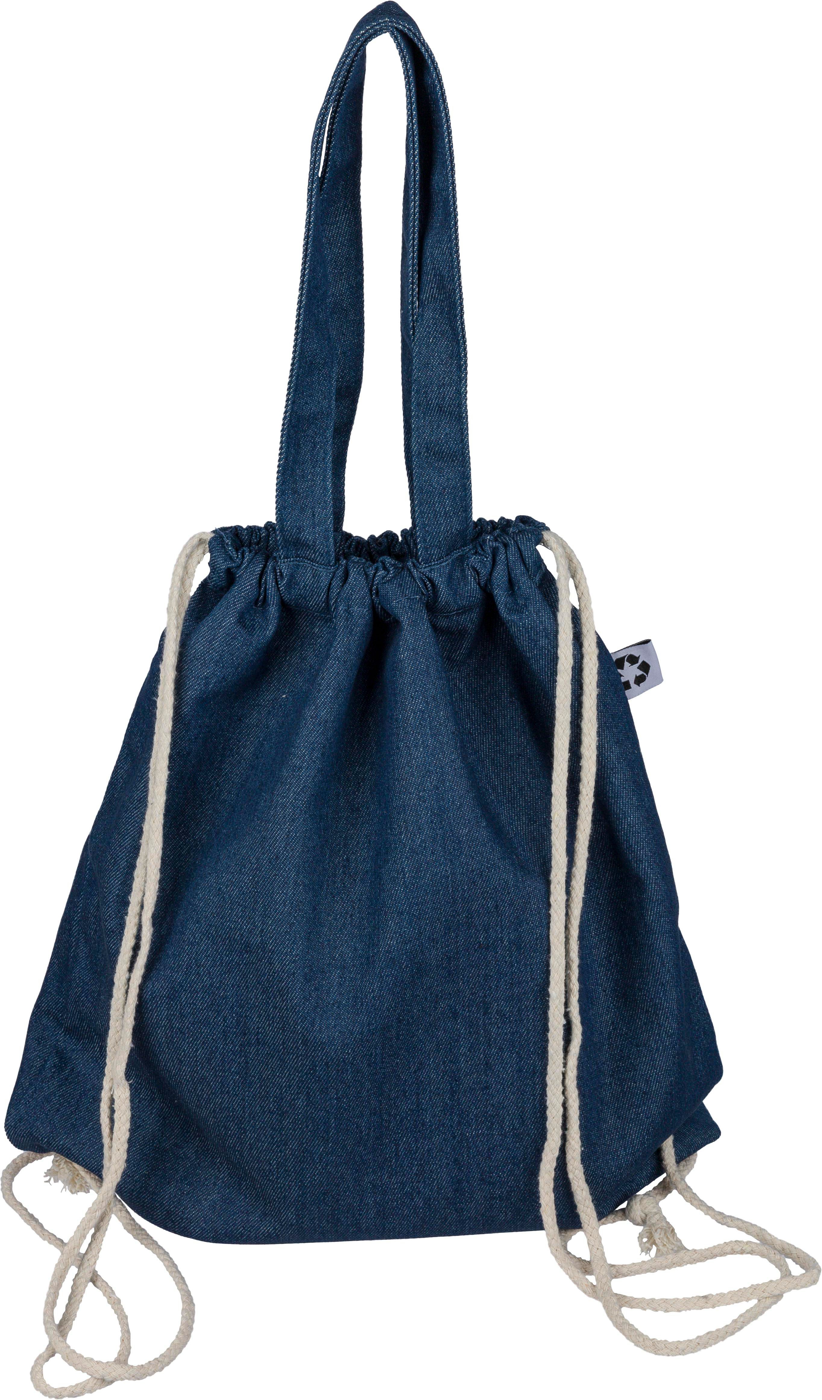 Vue 9 de Sac à cordon Dex | Denim recyclé | 6,6 l