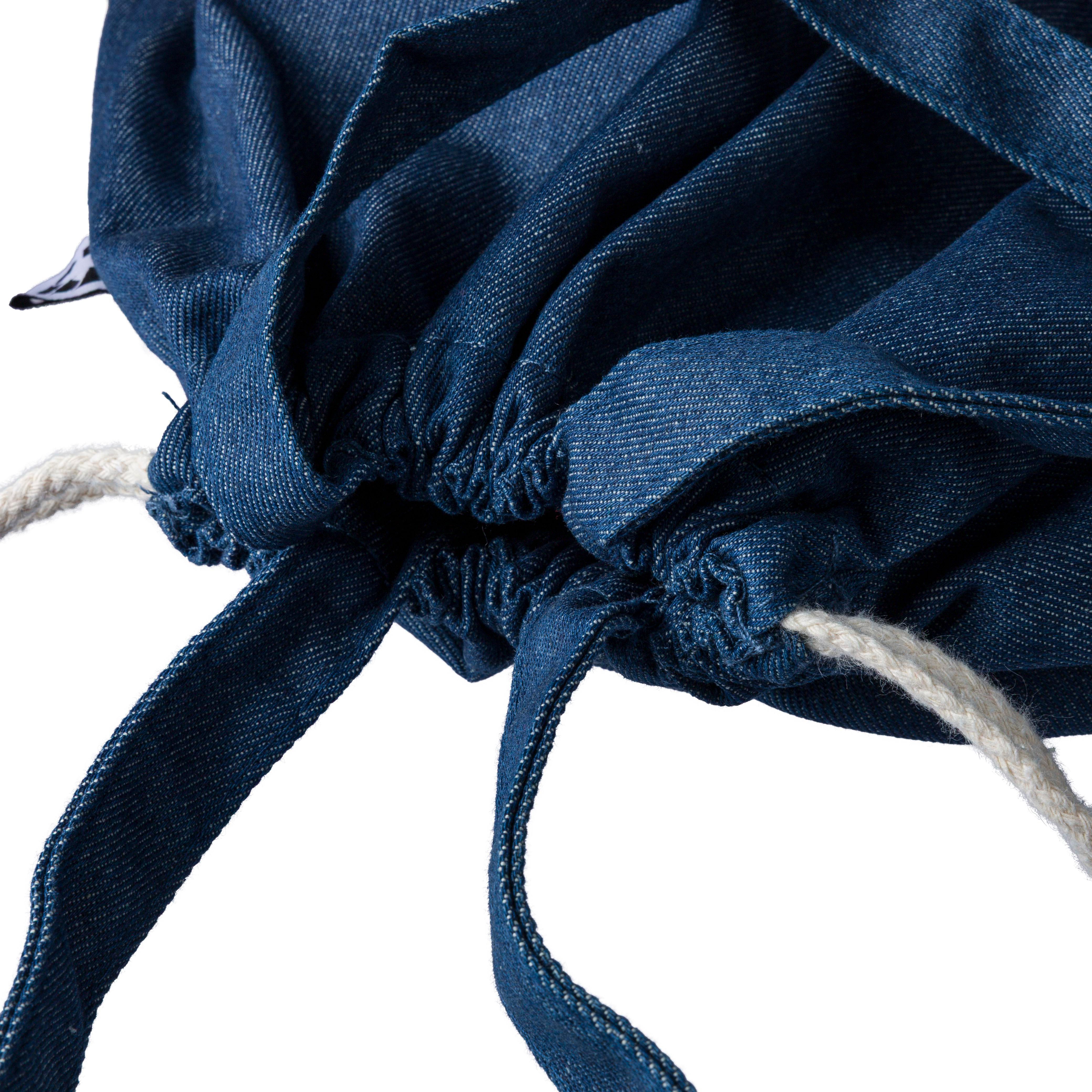 Vue 11 de Sac à cordon Dex | Denim recyclé | 6,6 l