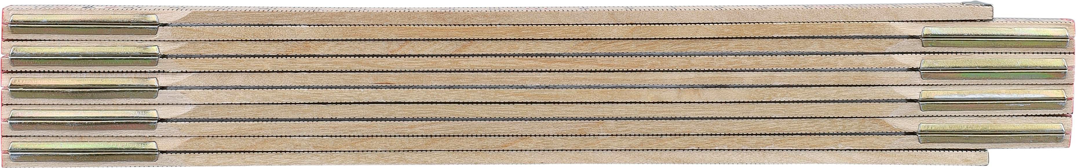 Vue 6 de Mètre pliant Ezio | Bois de bouleau | 2 m