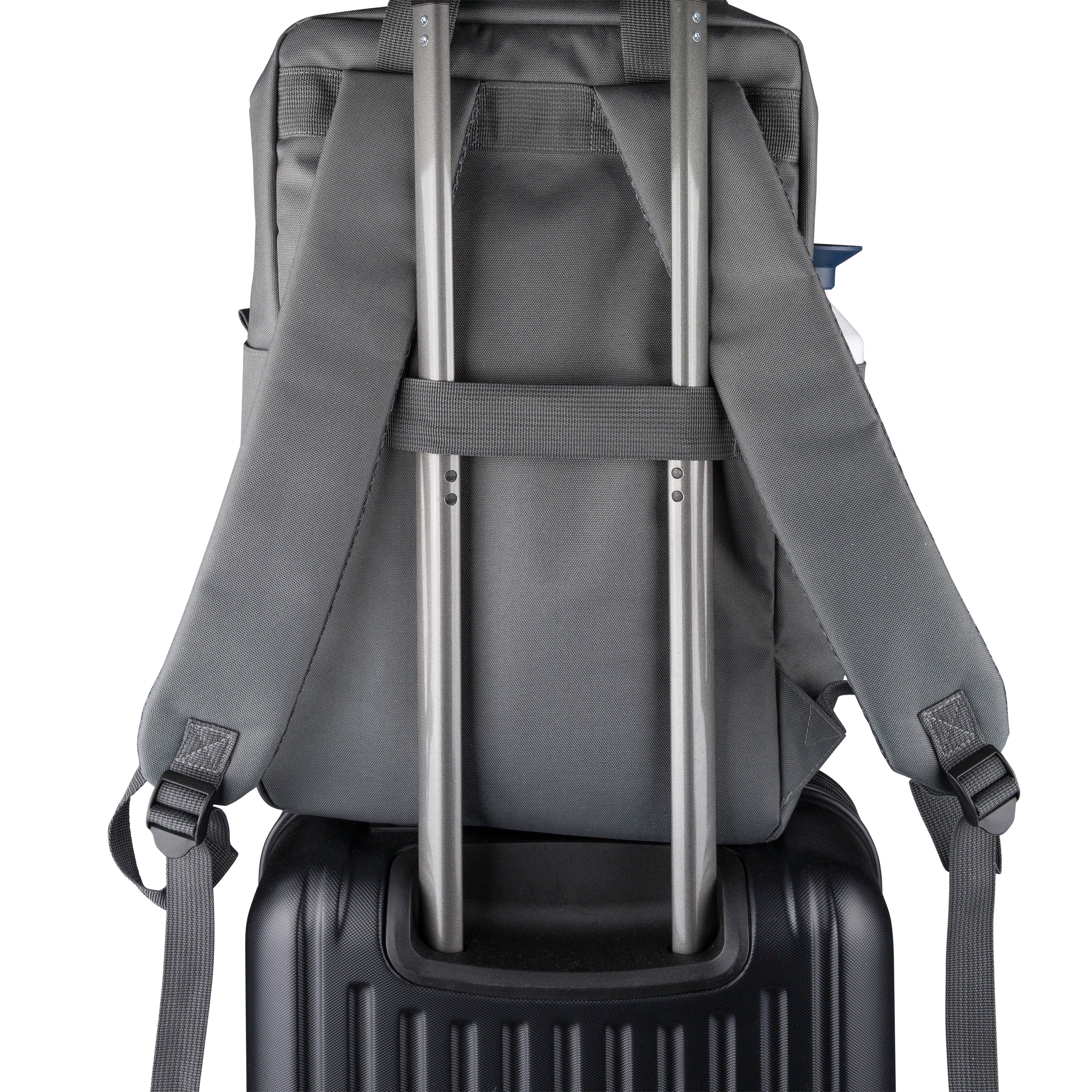 Vue 17 de Sac à dos Amalia | Recyclé | Ordinateur portable 16" | 21 l