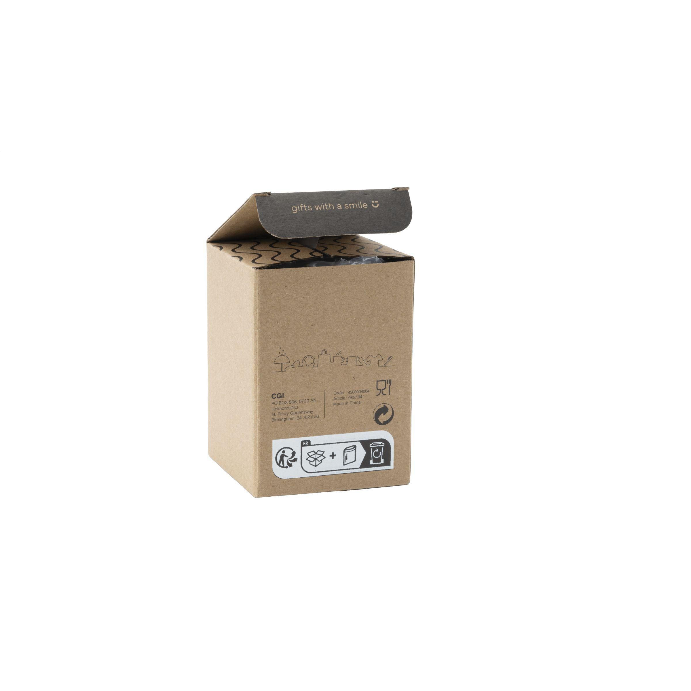 Vue 8 de Espresso-to-Go Mug RCS Recycled Steel 170 ml