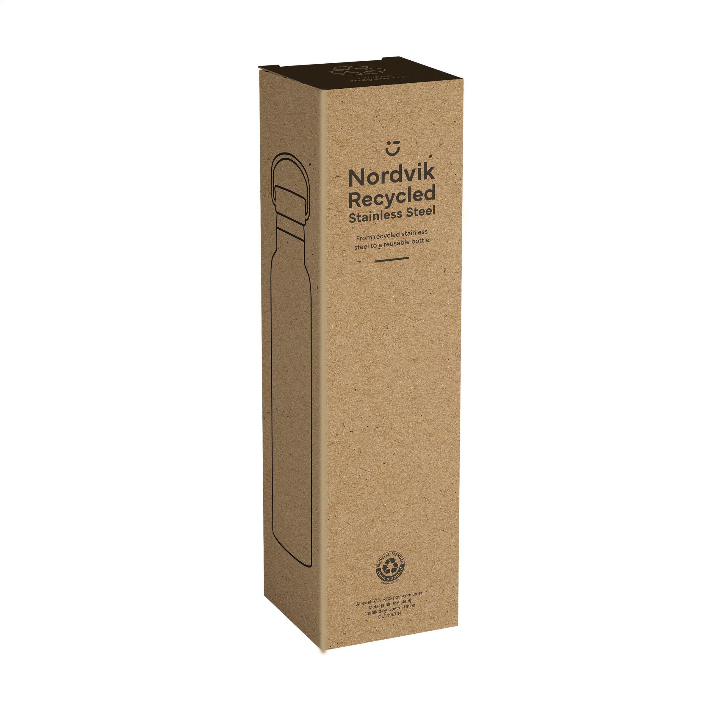 Vue 4 de Nordvik RCS Recycled Steel 750 ml bouteille