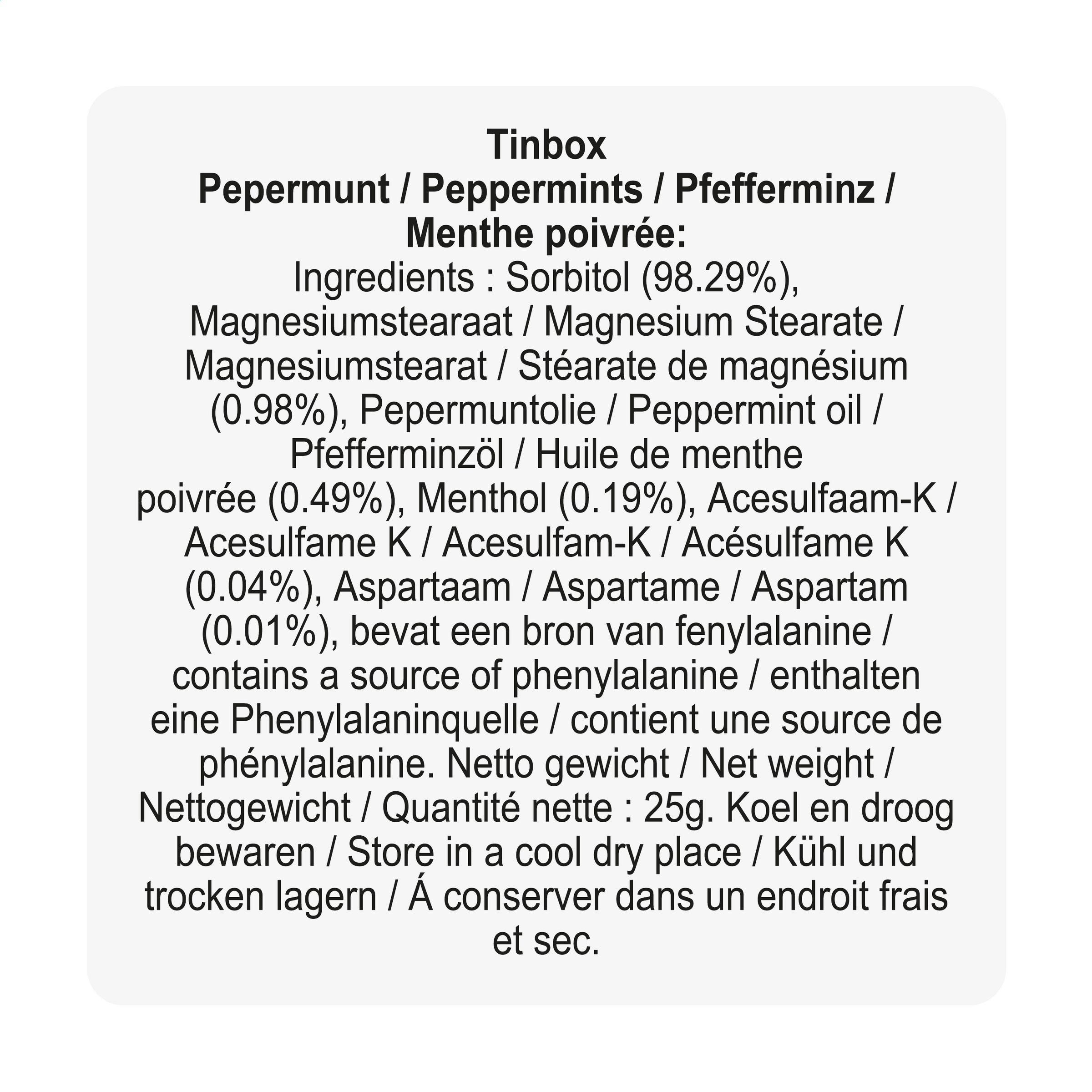 Vue 5 de TinBox pastilles à la menthe
