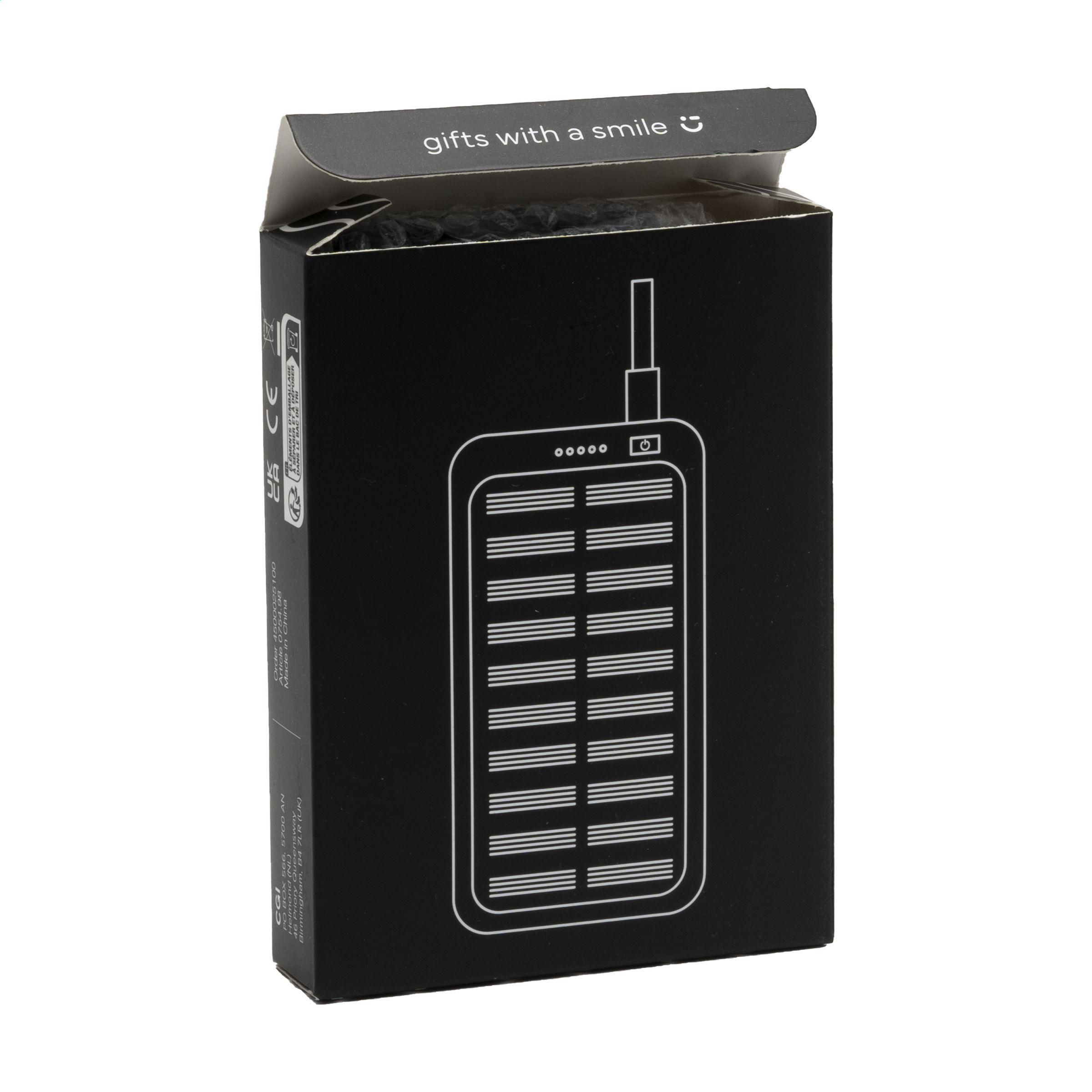 Vue 8 de Solar RCS Powerbank 4000 batterie externe