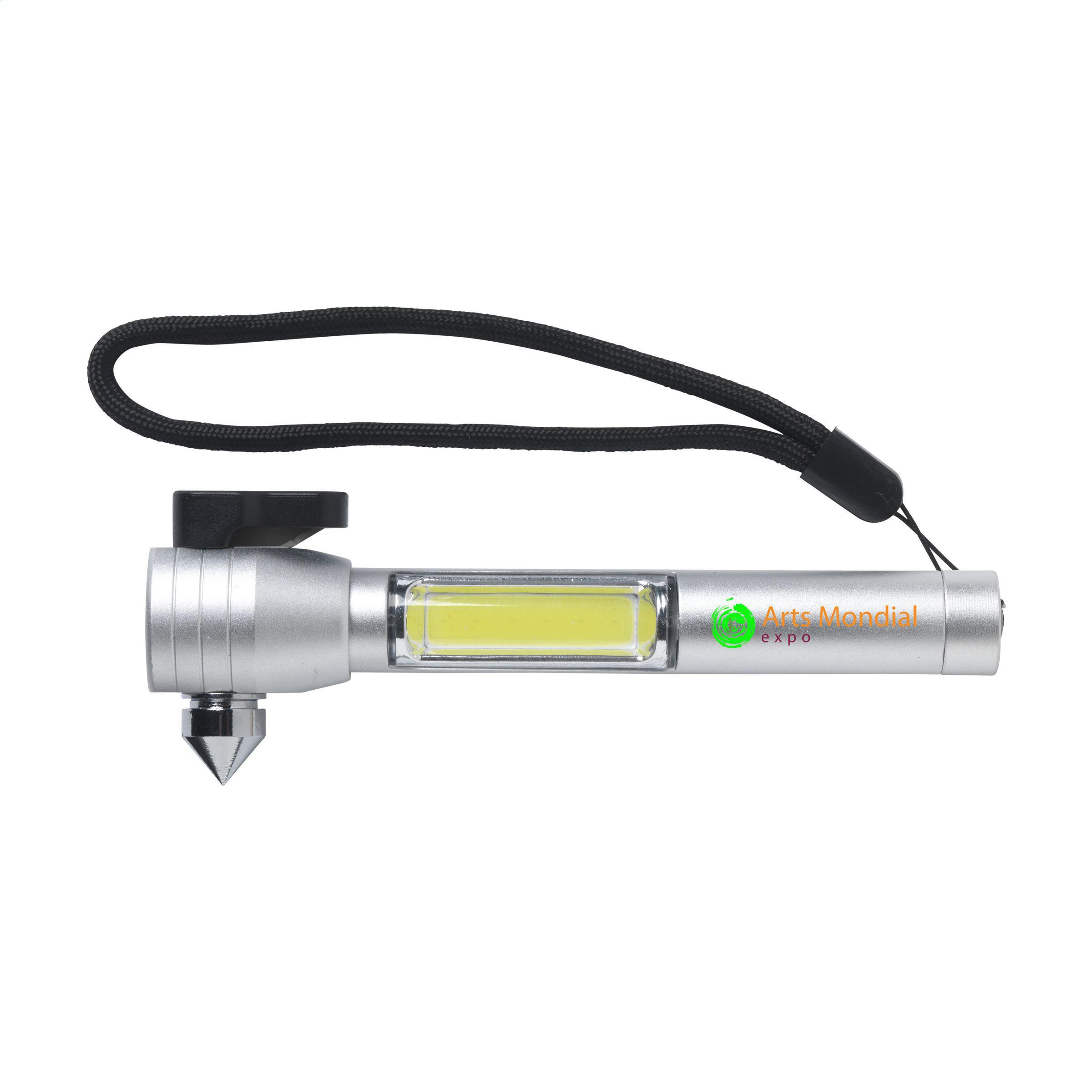 Vue 2 de RescueHammer COB marteau de secours