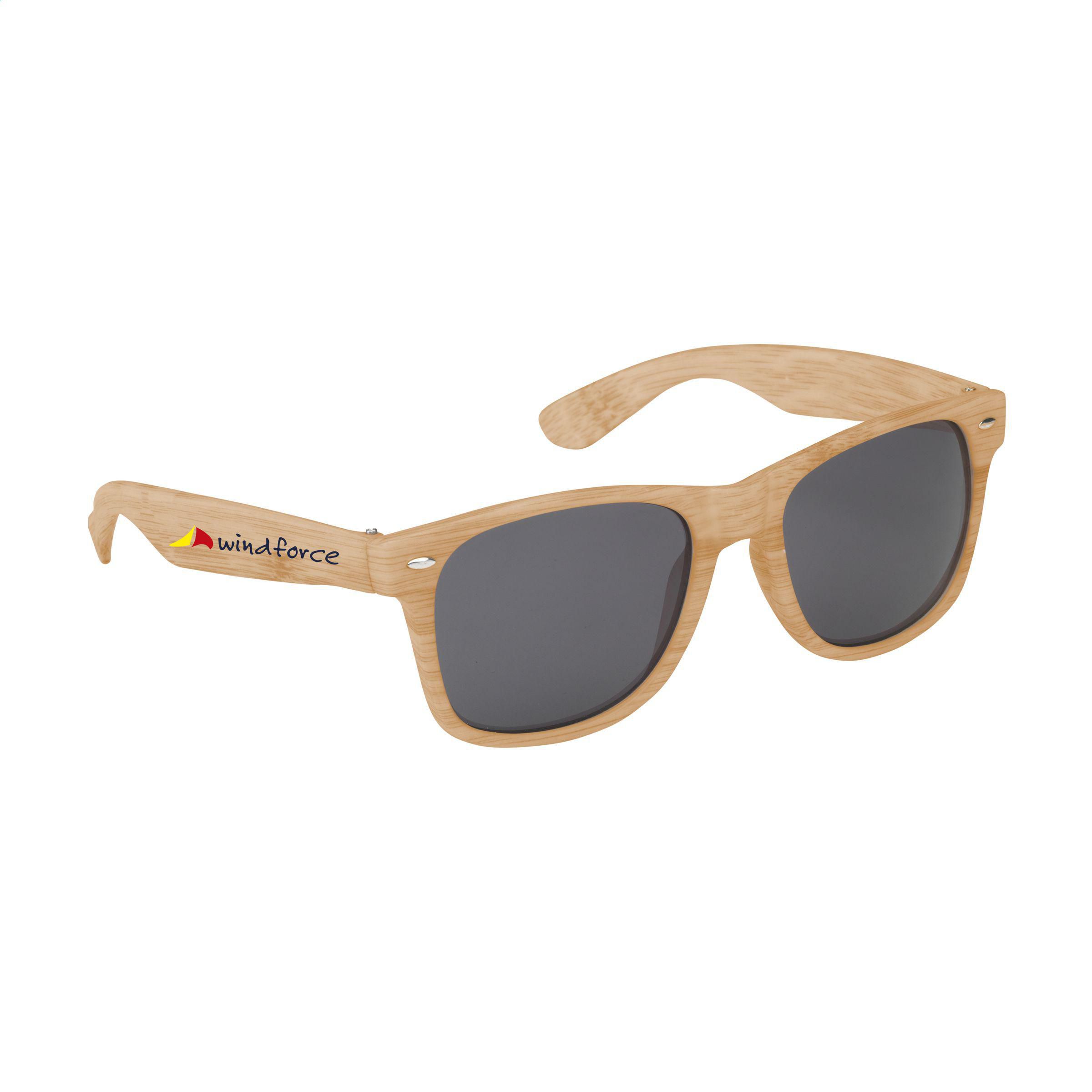 Looking Bamboo lunettes de soleil