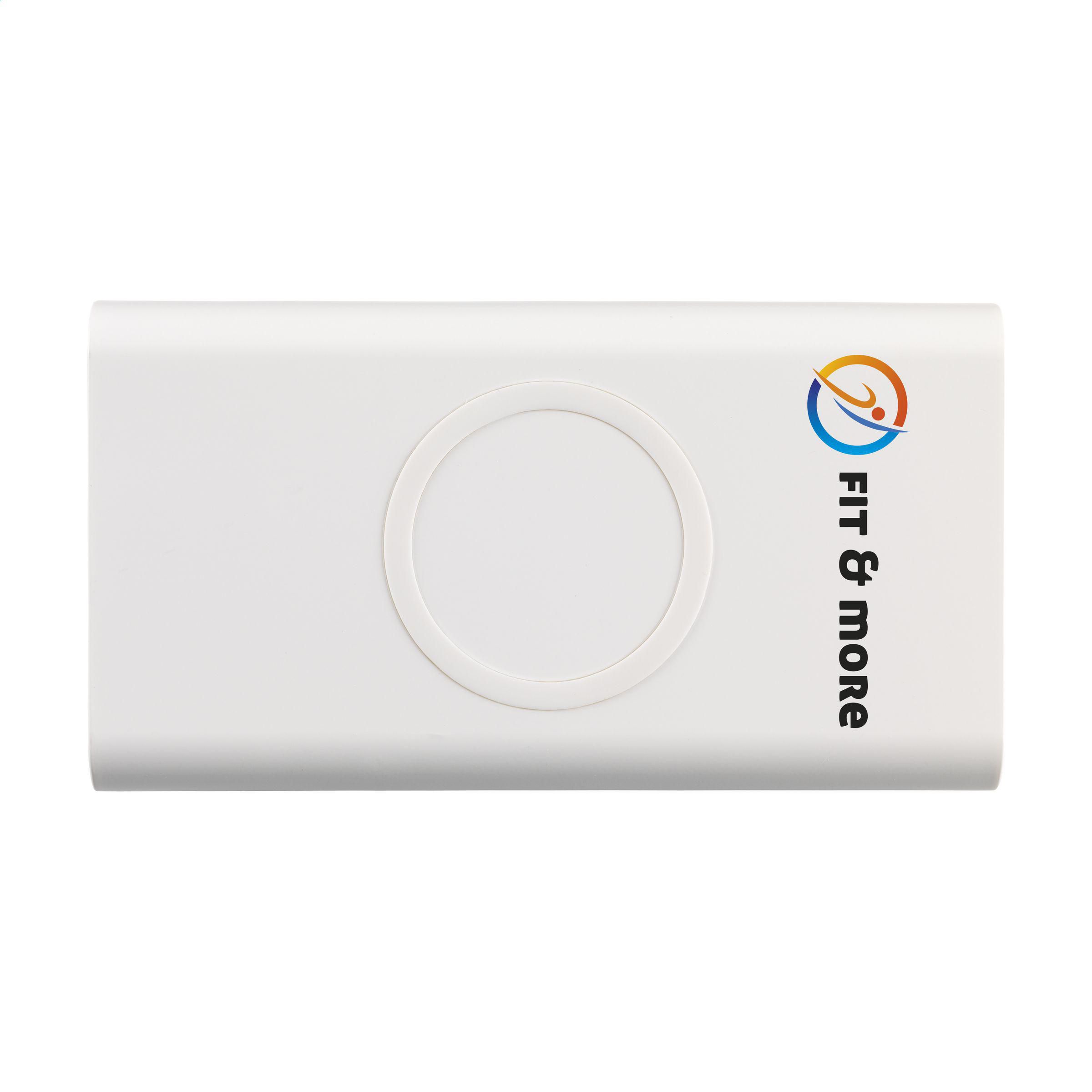 Vue 2 de Wireless RCS r-ABS Powerbank 8000 chargeur sans fil