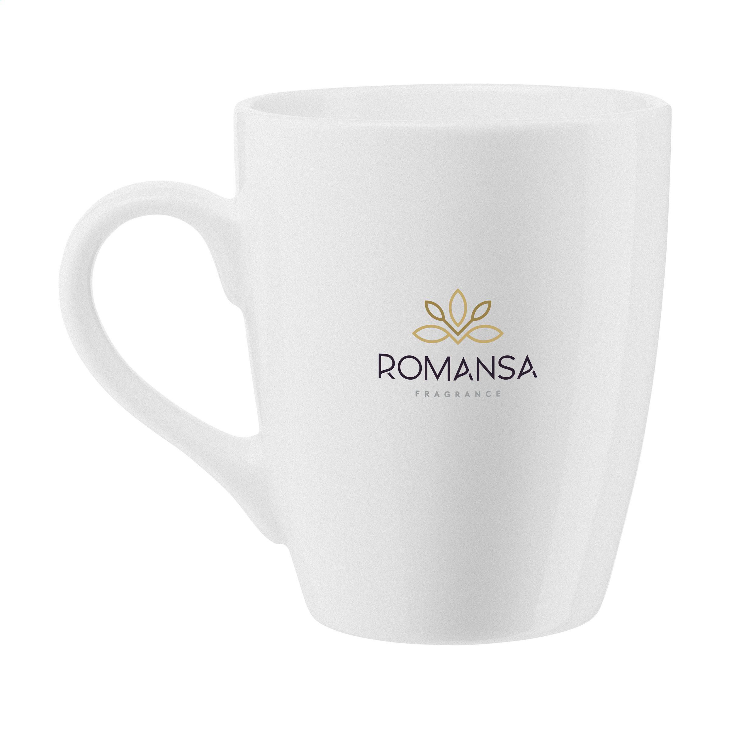 Vue 2 de Zonia White 310 ml mug