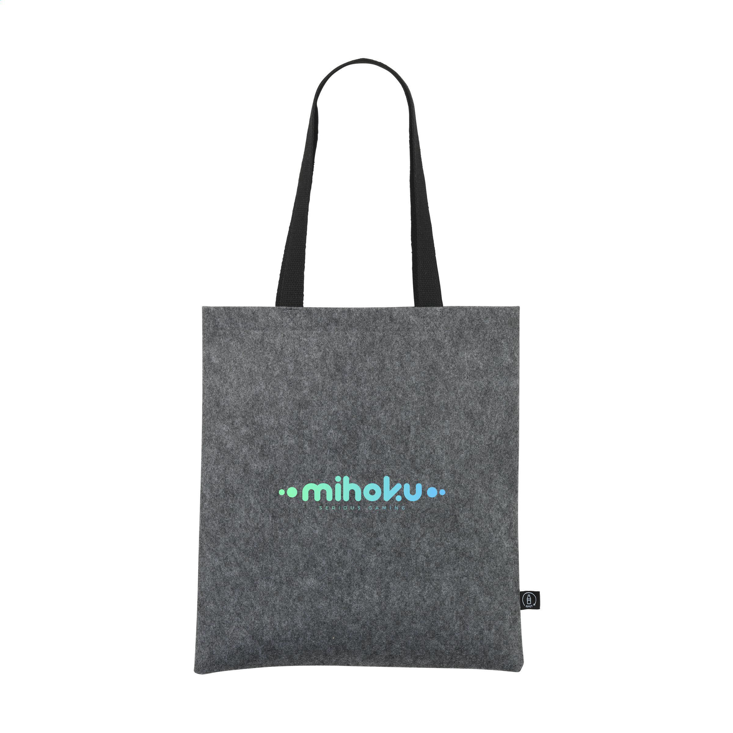 Vue 5 de Feltro GRS RPET Shopper sac de courses