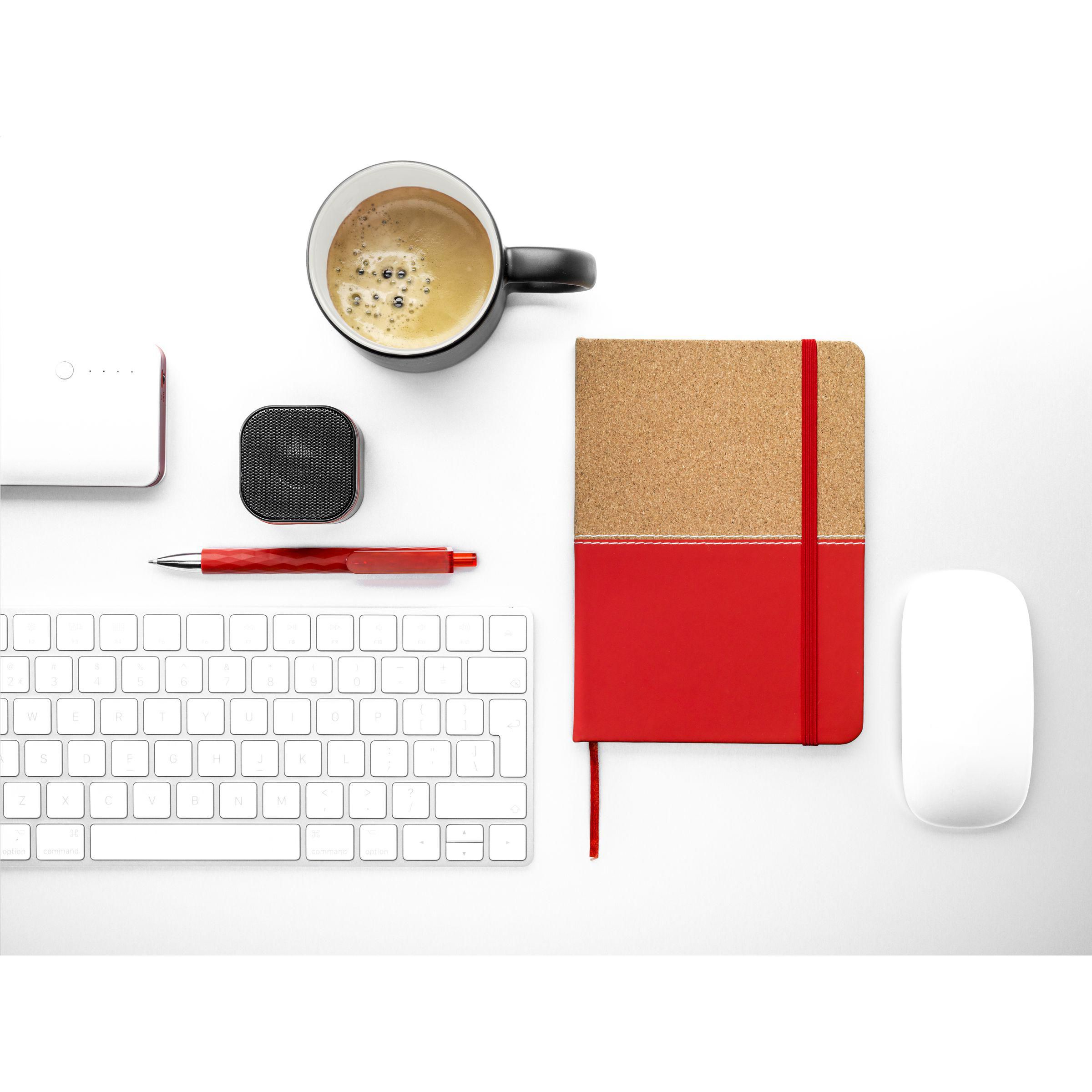 Vue 4 de Journal Cork Notebook carnet de notes