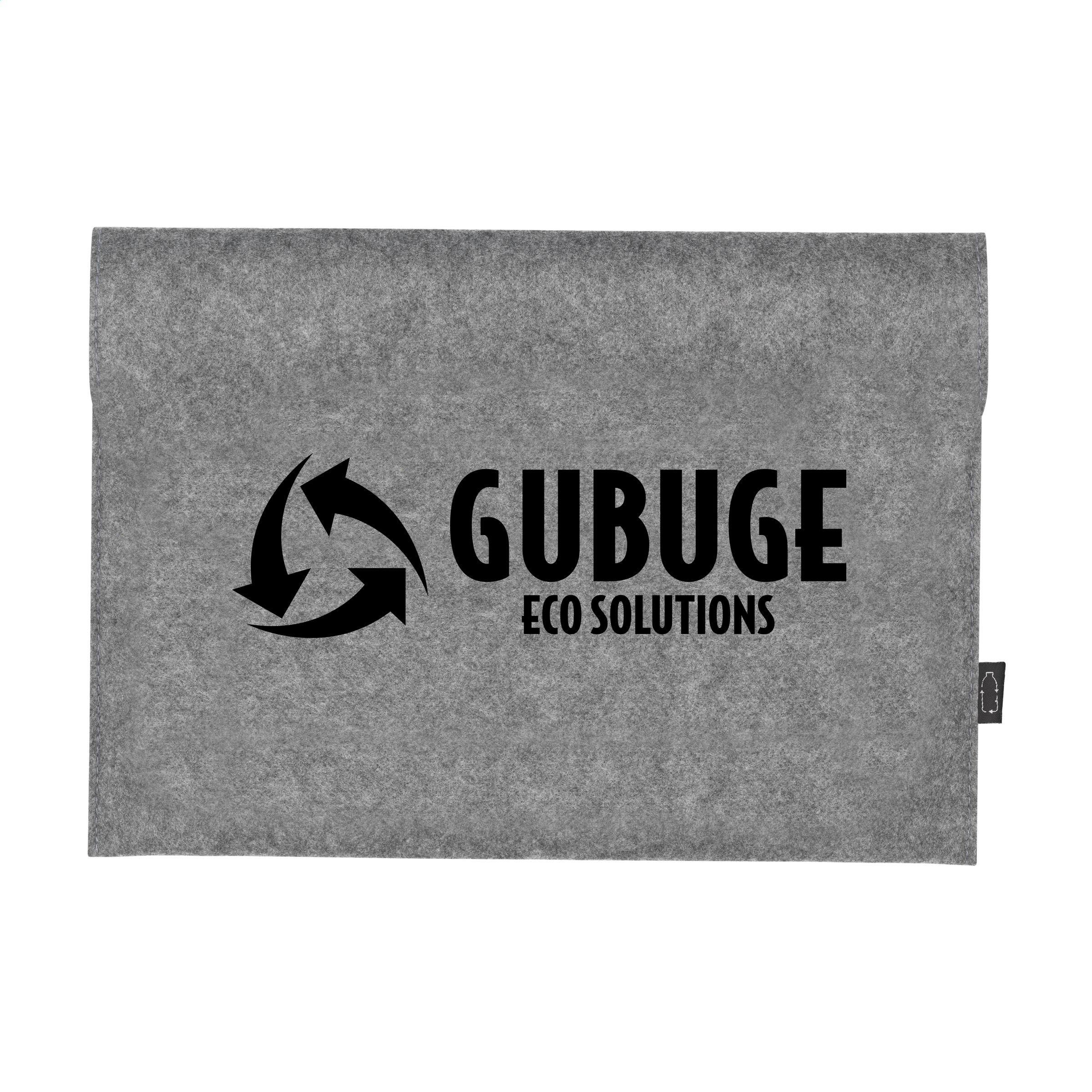 Vue 2 de Papillon GRS RPET étui pour ordinateur portable