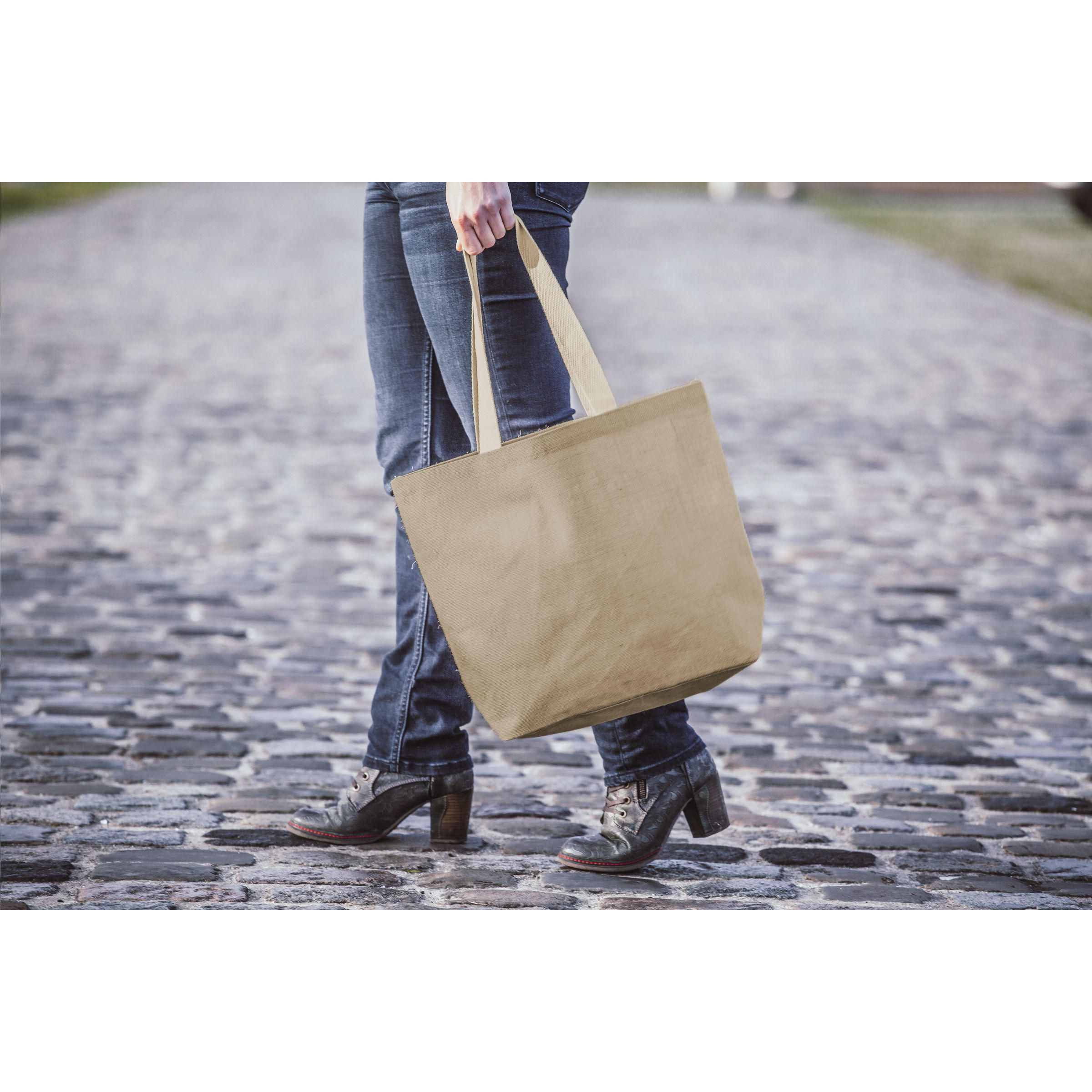Vue 5 de Elegance Bag sac de courses en jute